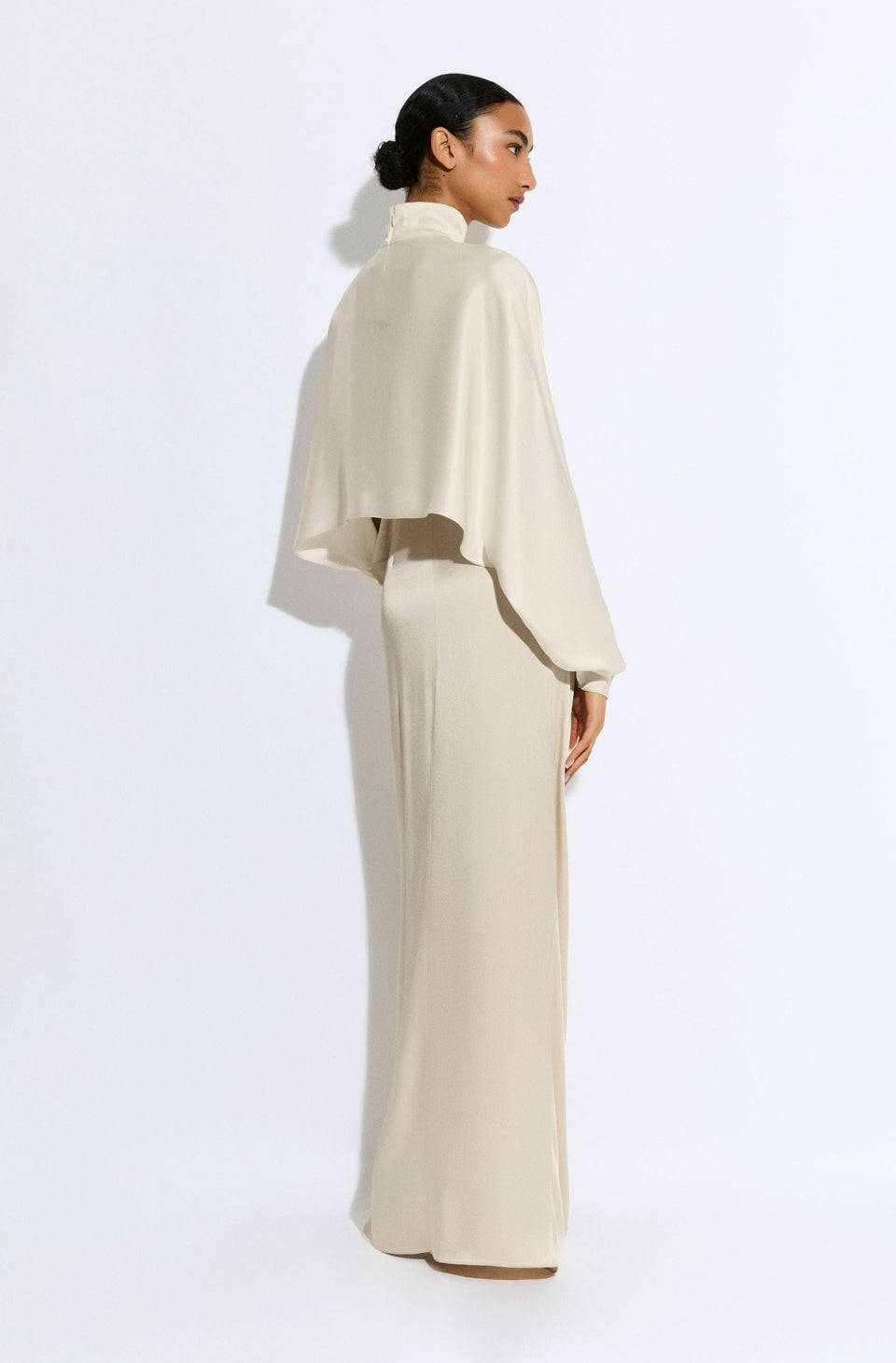 Satin Wrap Maxi Skirt - LAPOINTE