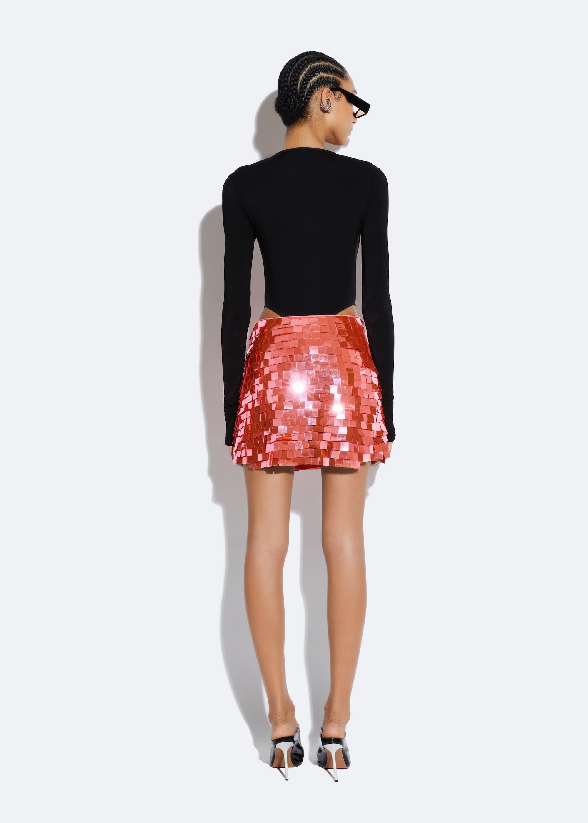 Sequin mini skirt shopping store