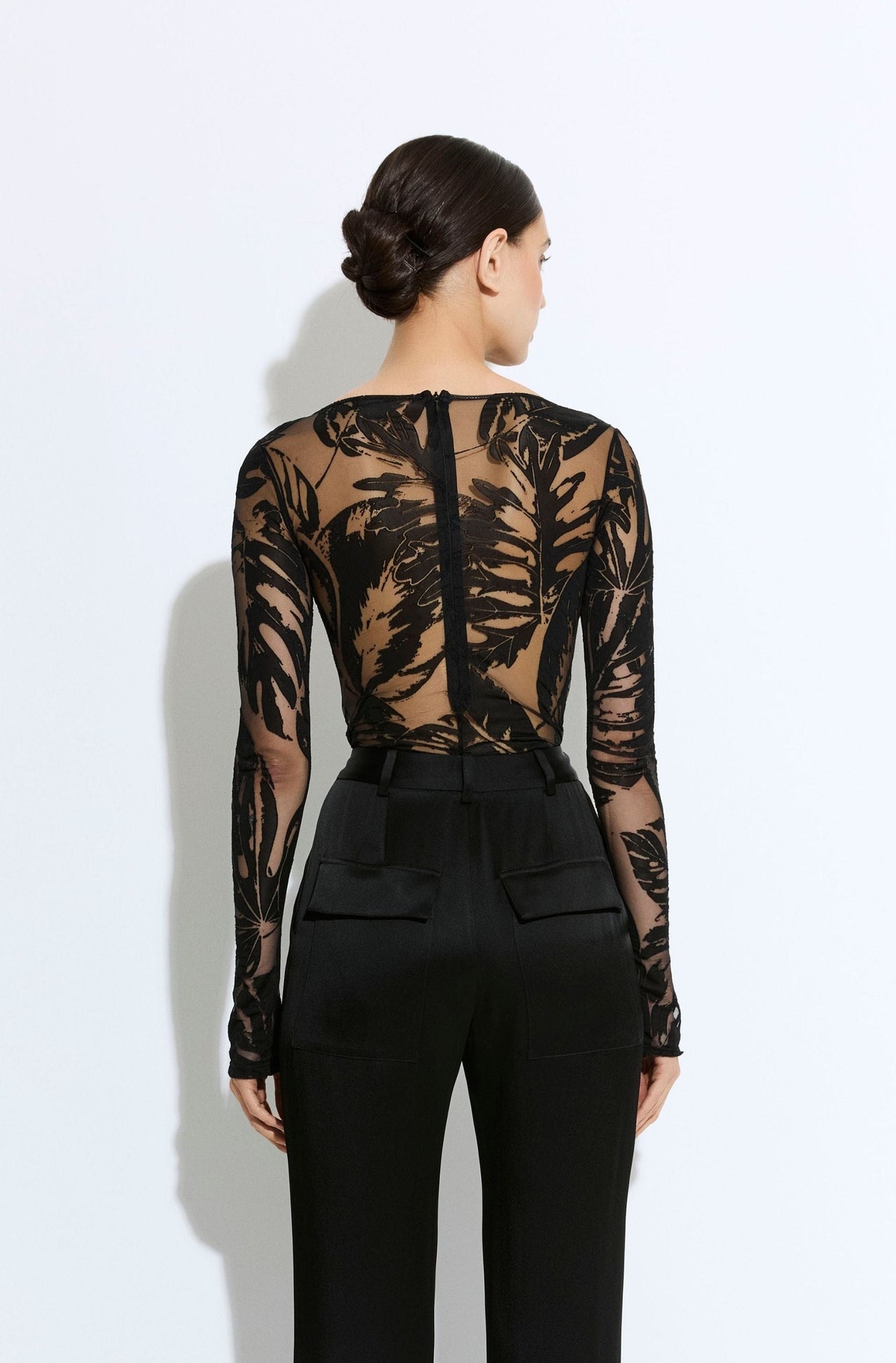 Burnout Jersey Boatneck Bodysuit