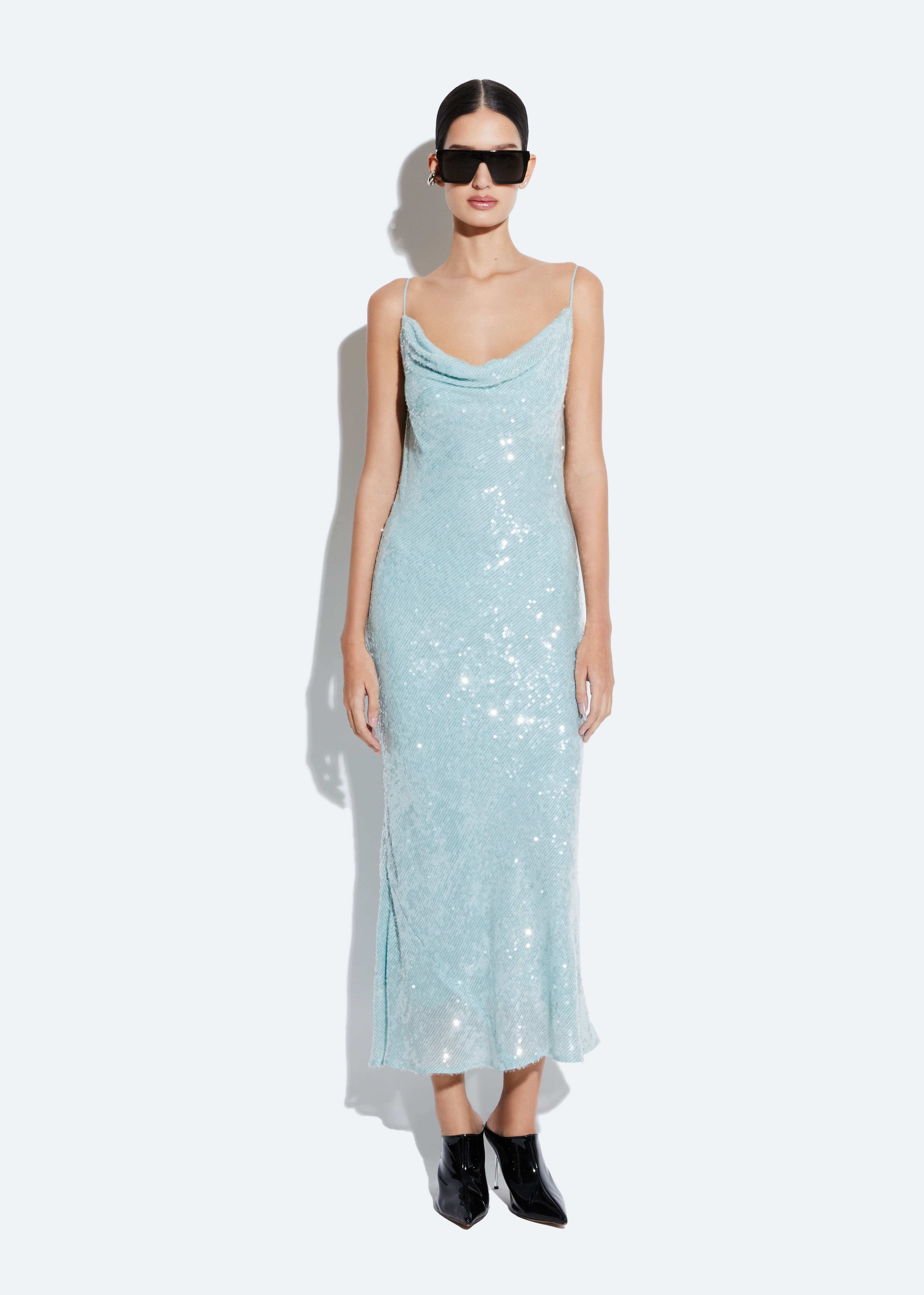 Sally lapointe sequin dress 2025