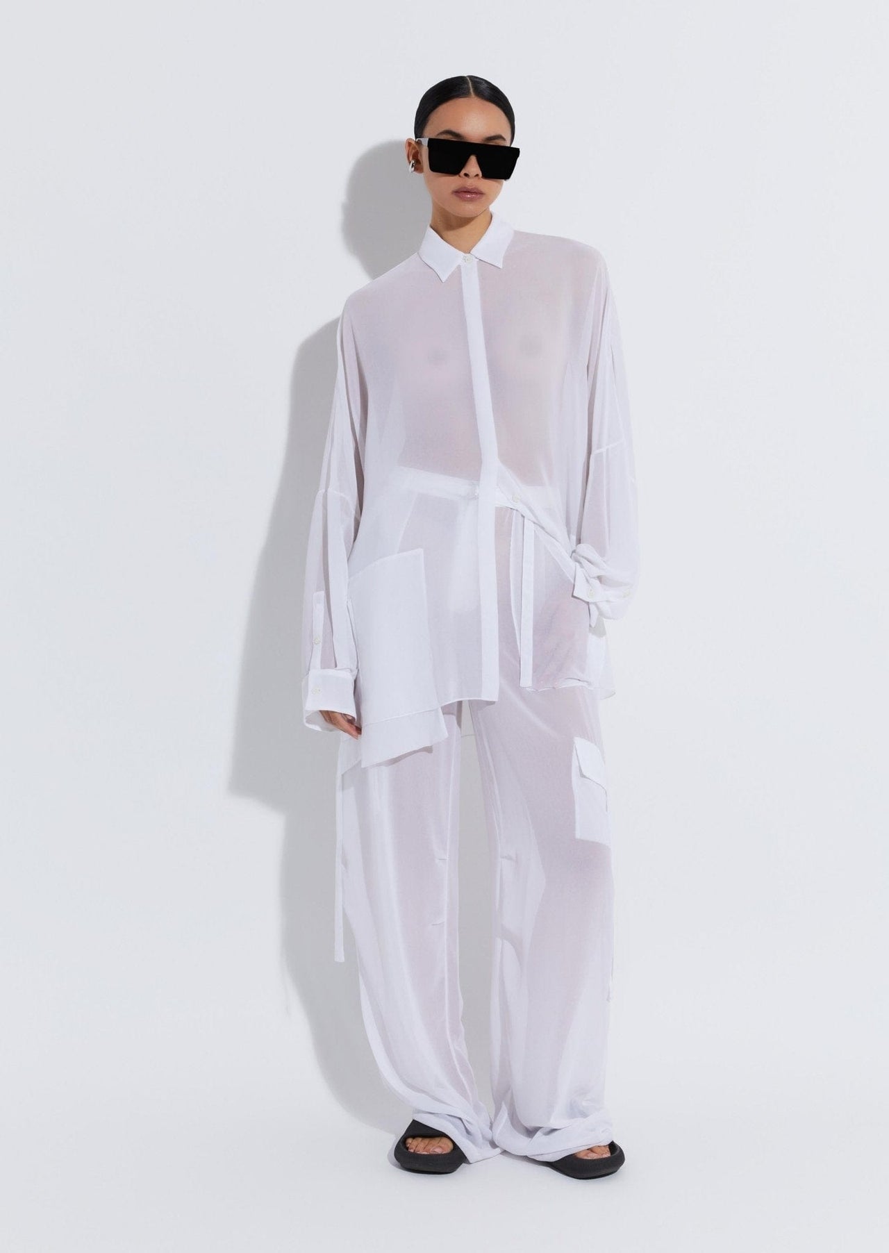 Georgette Oversized Shirt