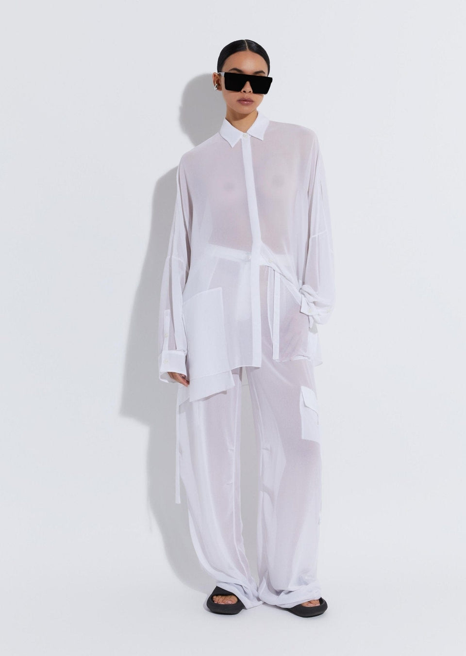 Georgette Oversized Shirt