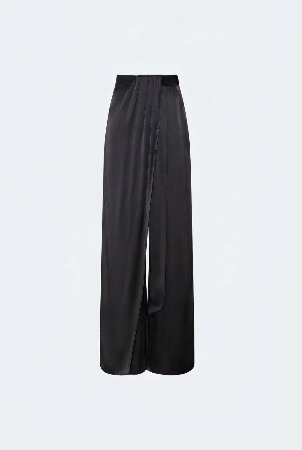 Satin Draped Relaxed Pant - LAPOINTE