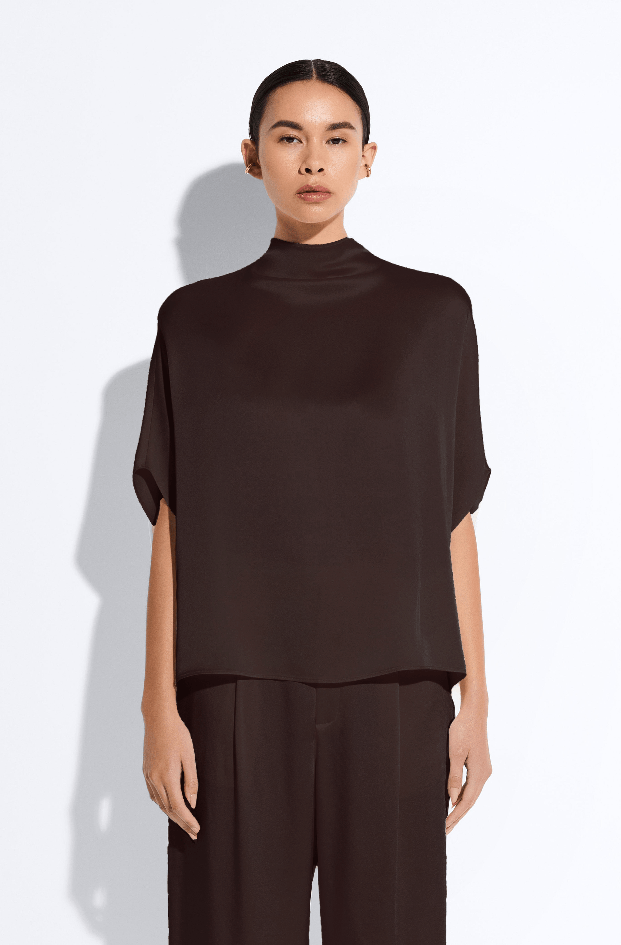 Satin Cape Tee - LAPOINTE