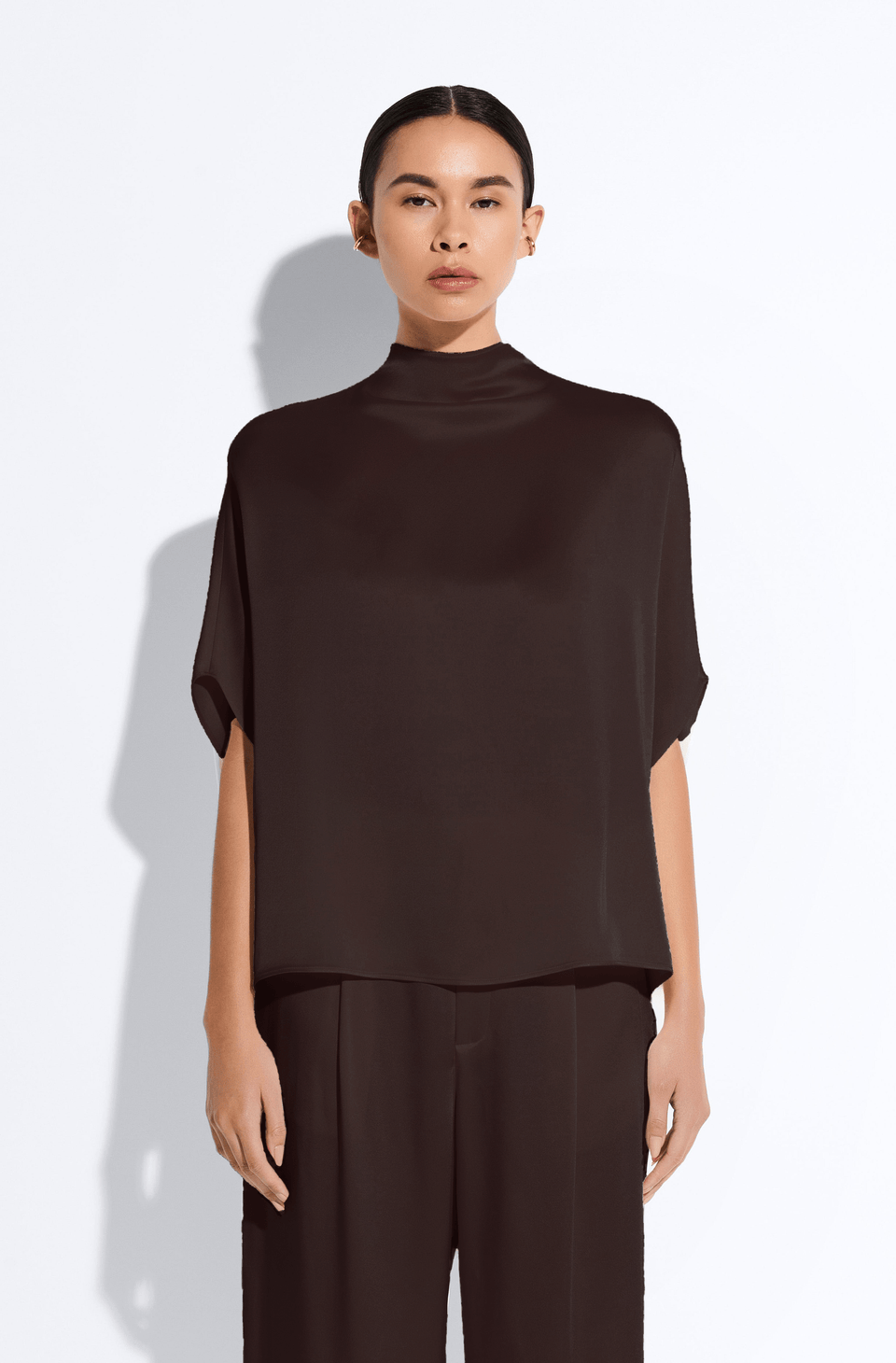 Satin Cape Tee