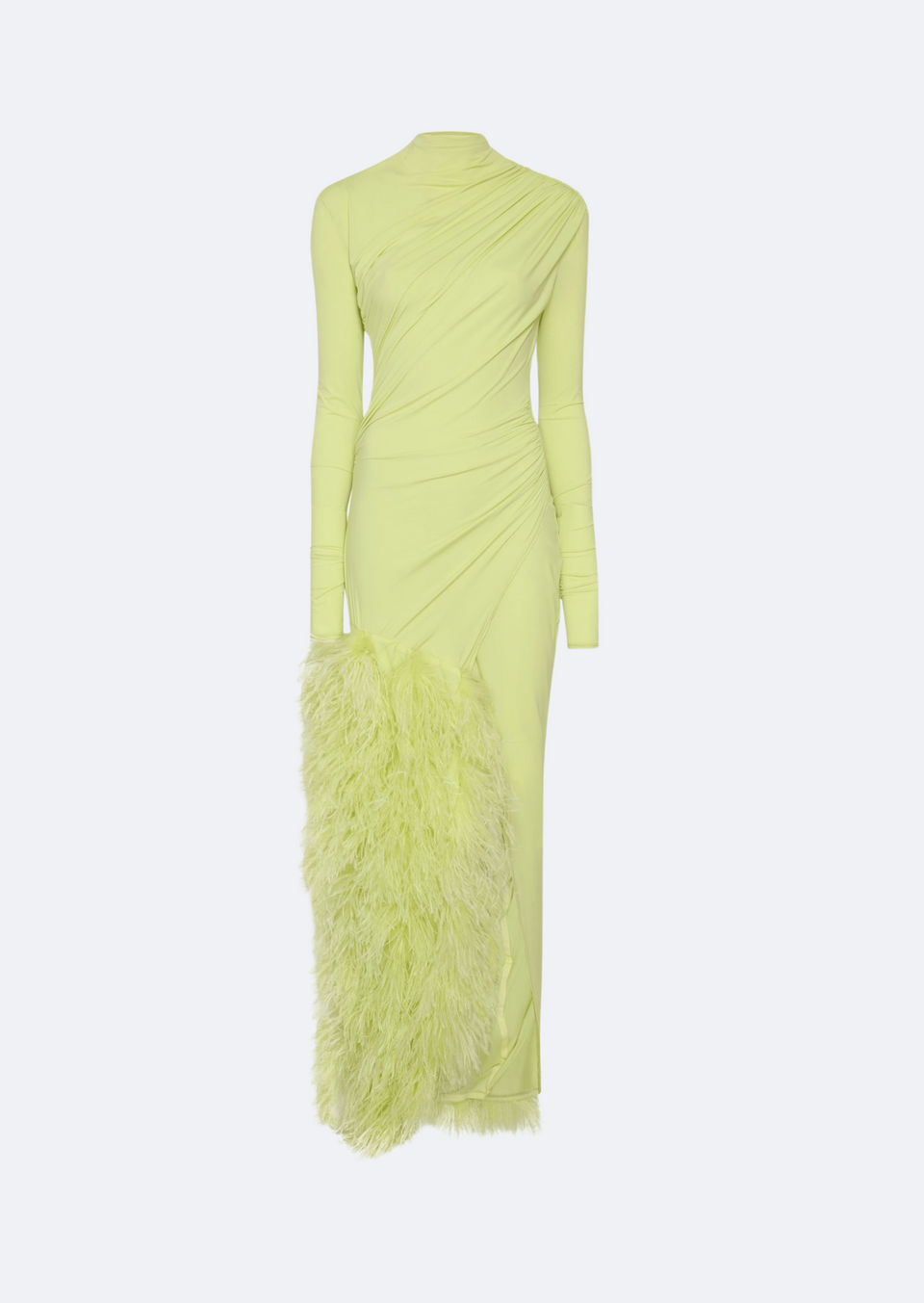 Jersey Feather Dress - LAPOINTE