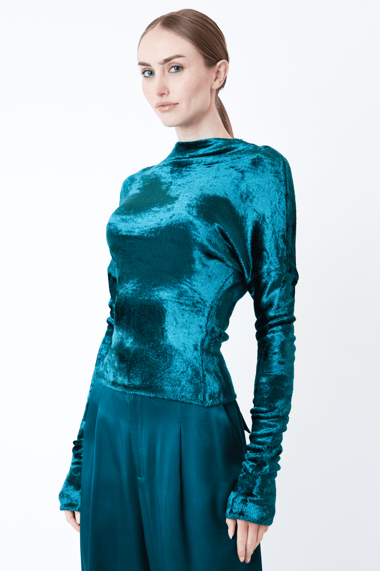 Velvet Dolman Top - LAPOINTE