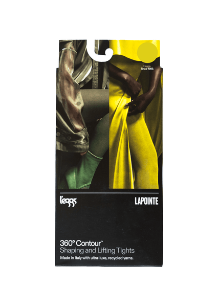 L'eggs X Lapointe Tights in Chartreuse Yellow | LAPOINTE