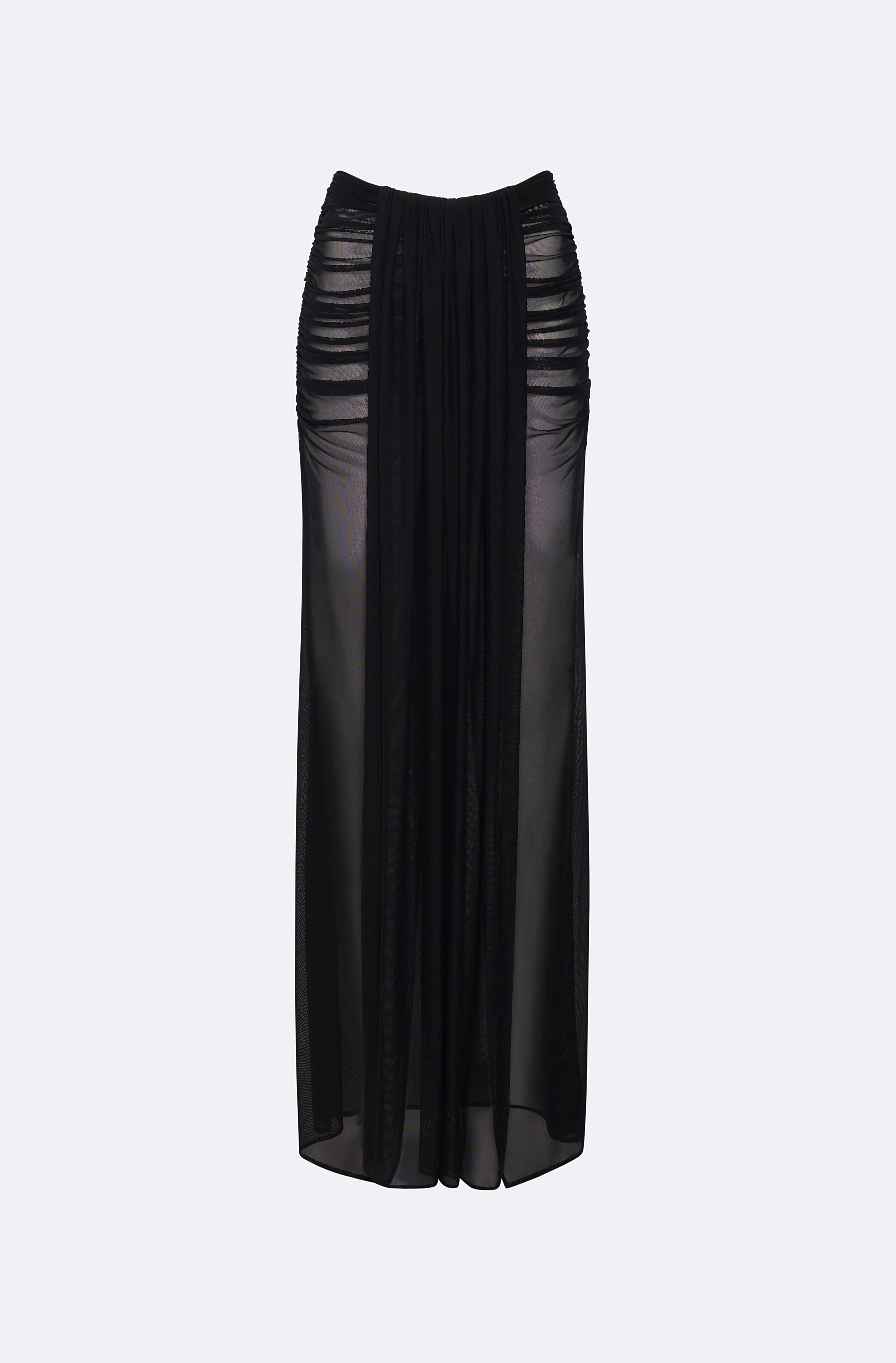 Drape mesh half skirt hotsell