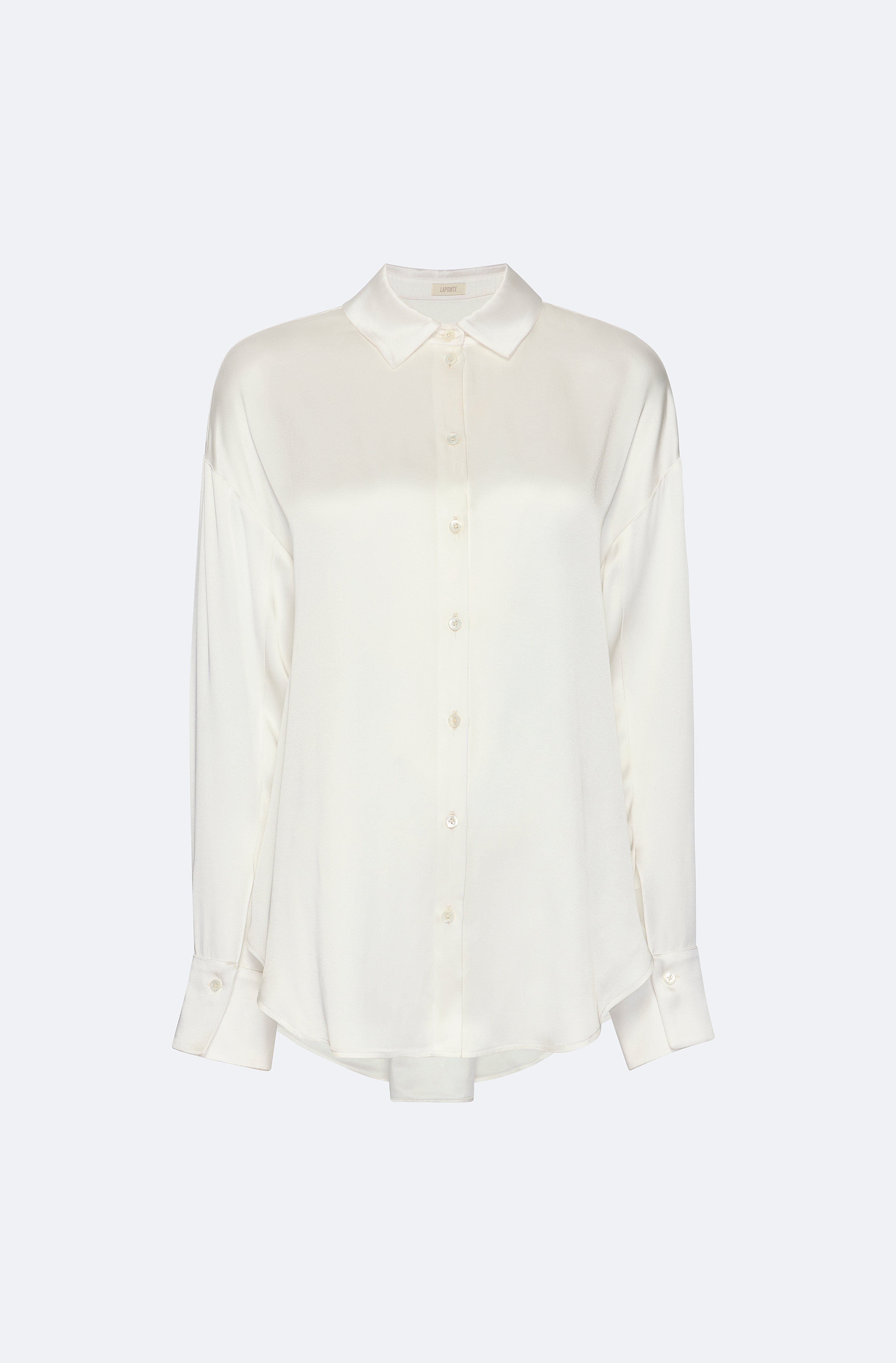 Satin Button Down Top
