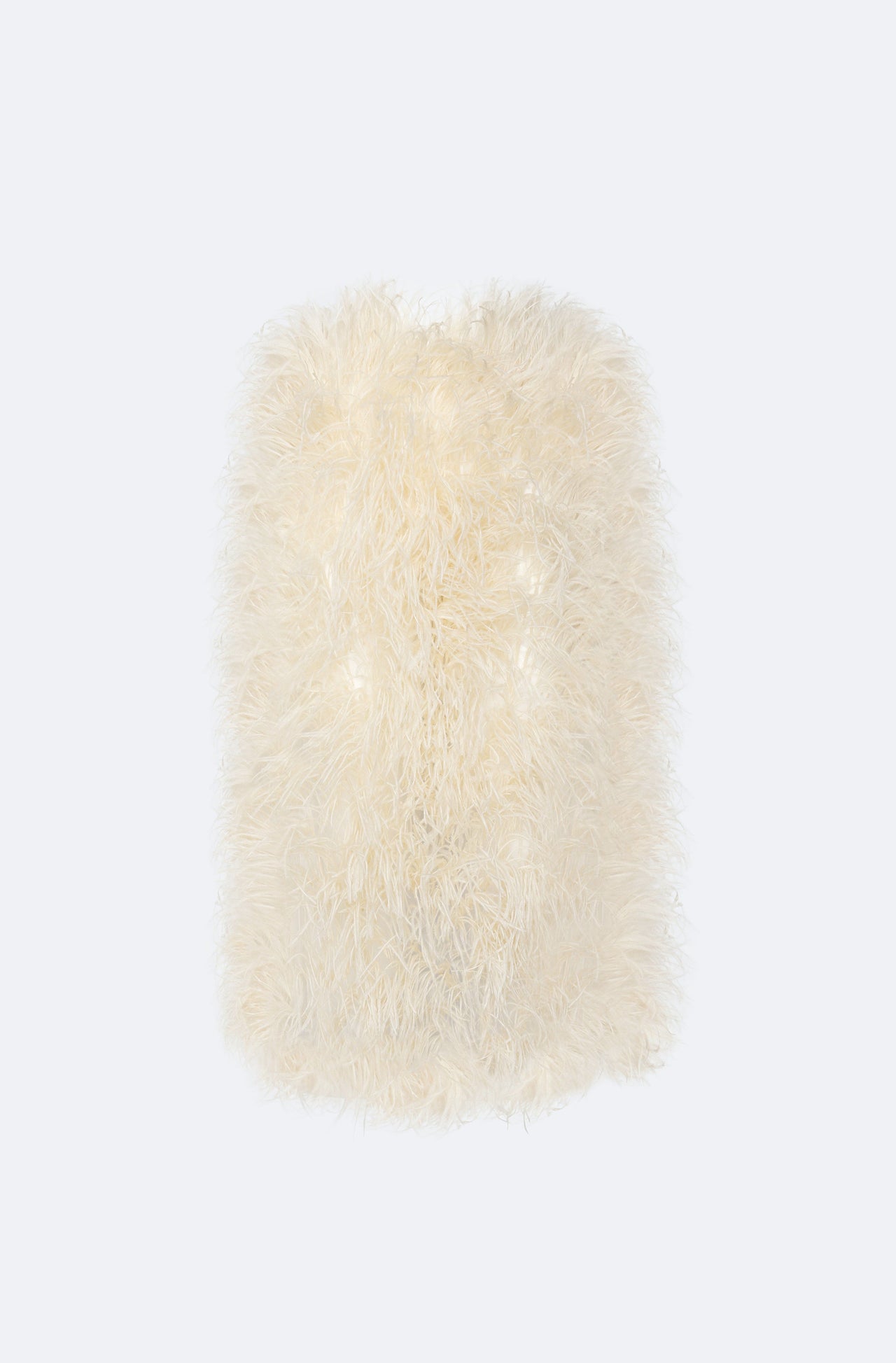 Marbled Feathers High Waist Skirt