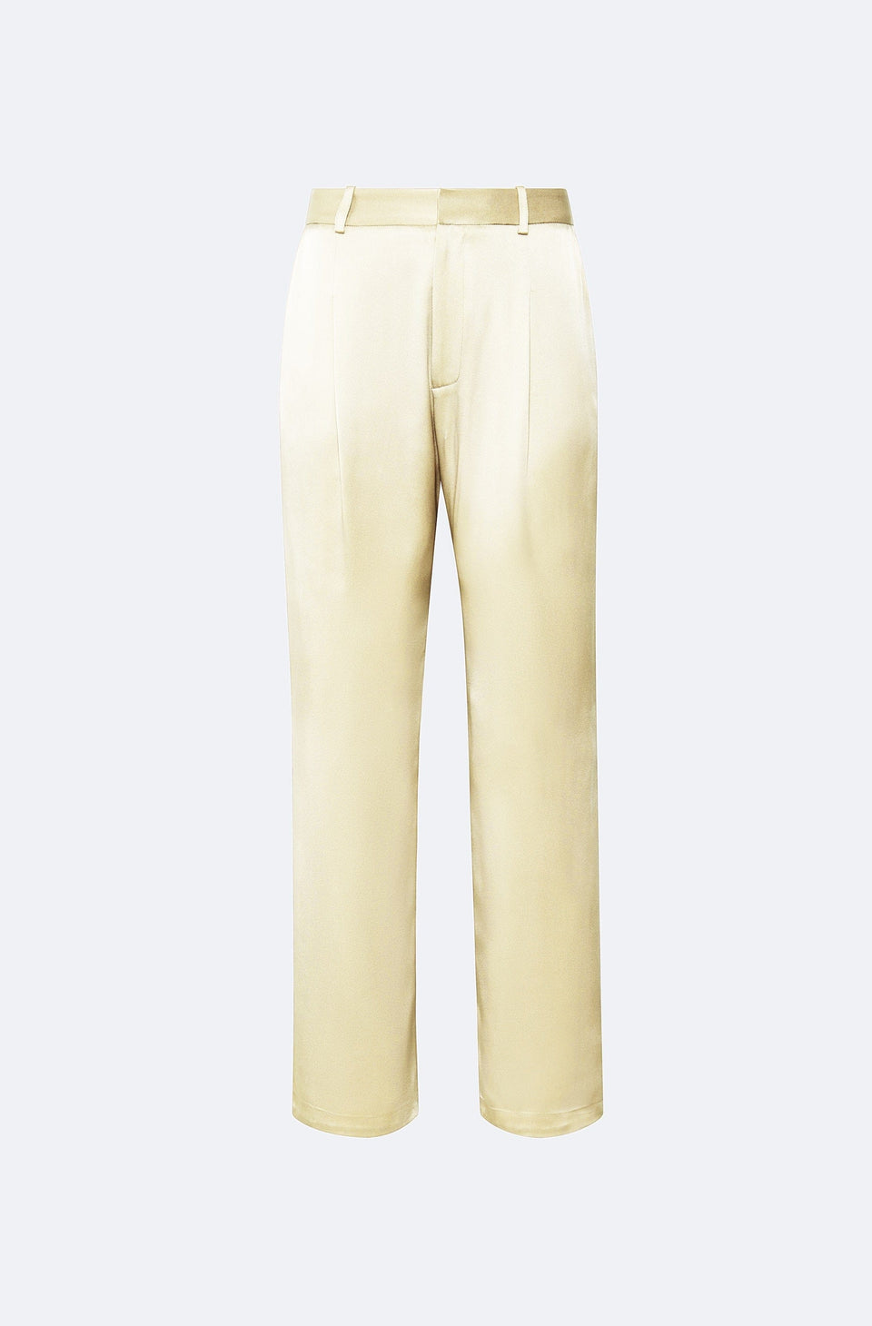 Satin Tapered Pleated Pant - LAPOINTE