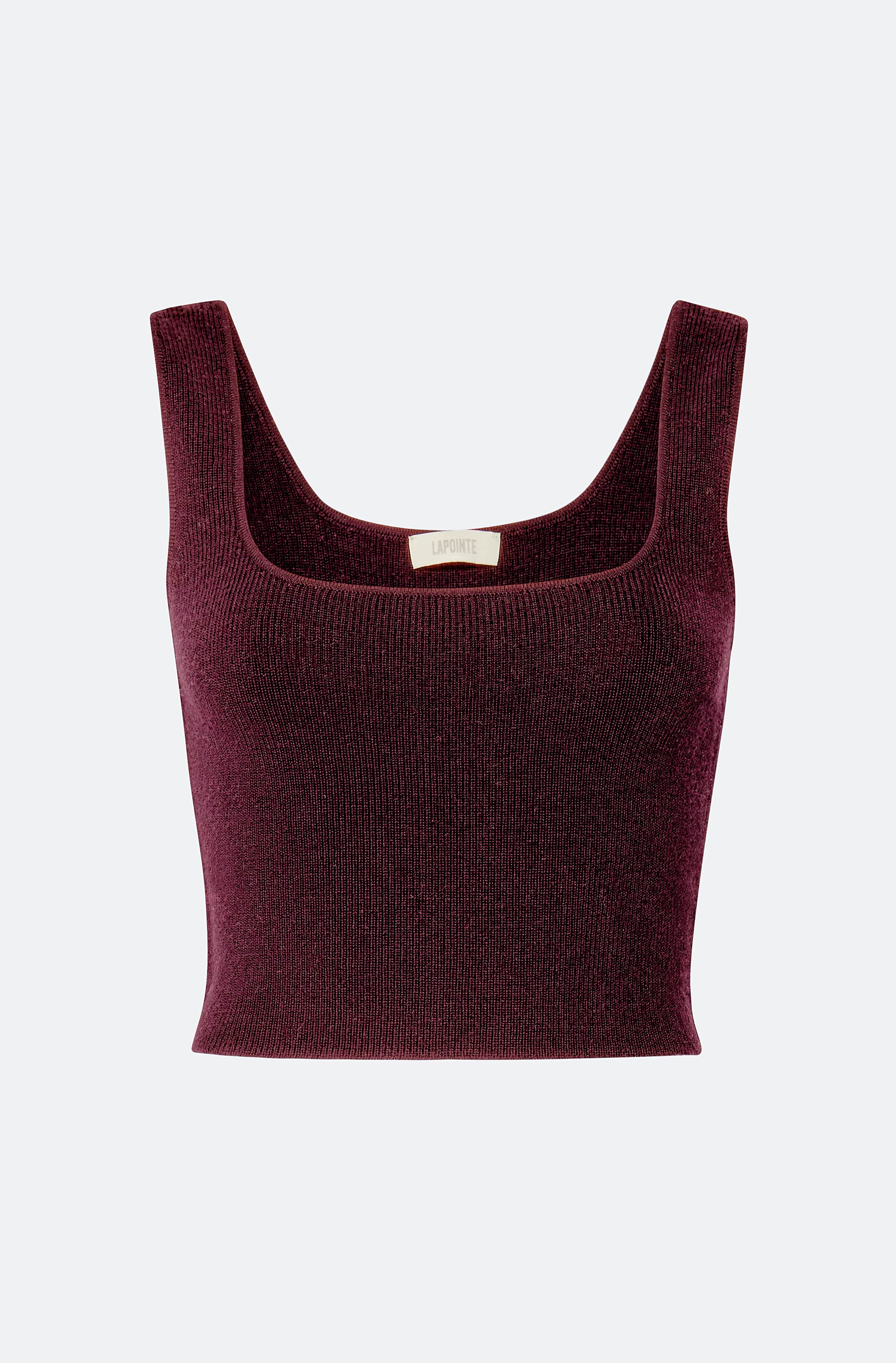 Merino Cropped Tank - LAPOINTE