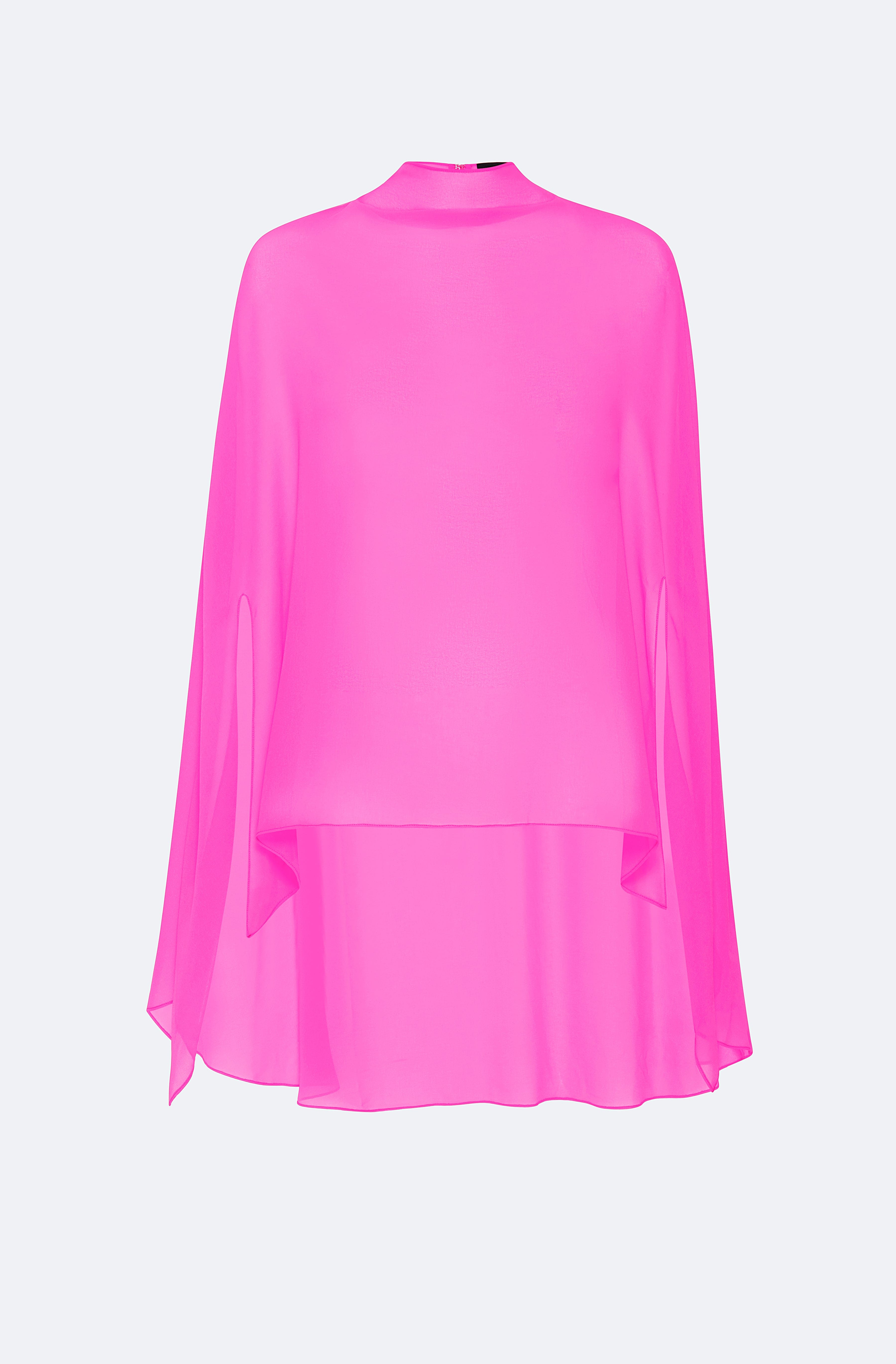 Georgette Oversized Cape Tee