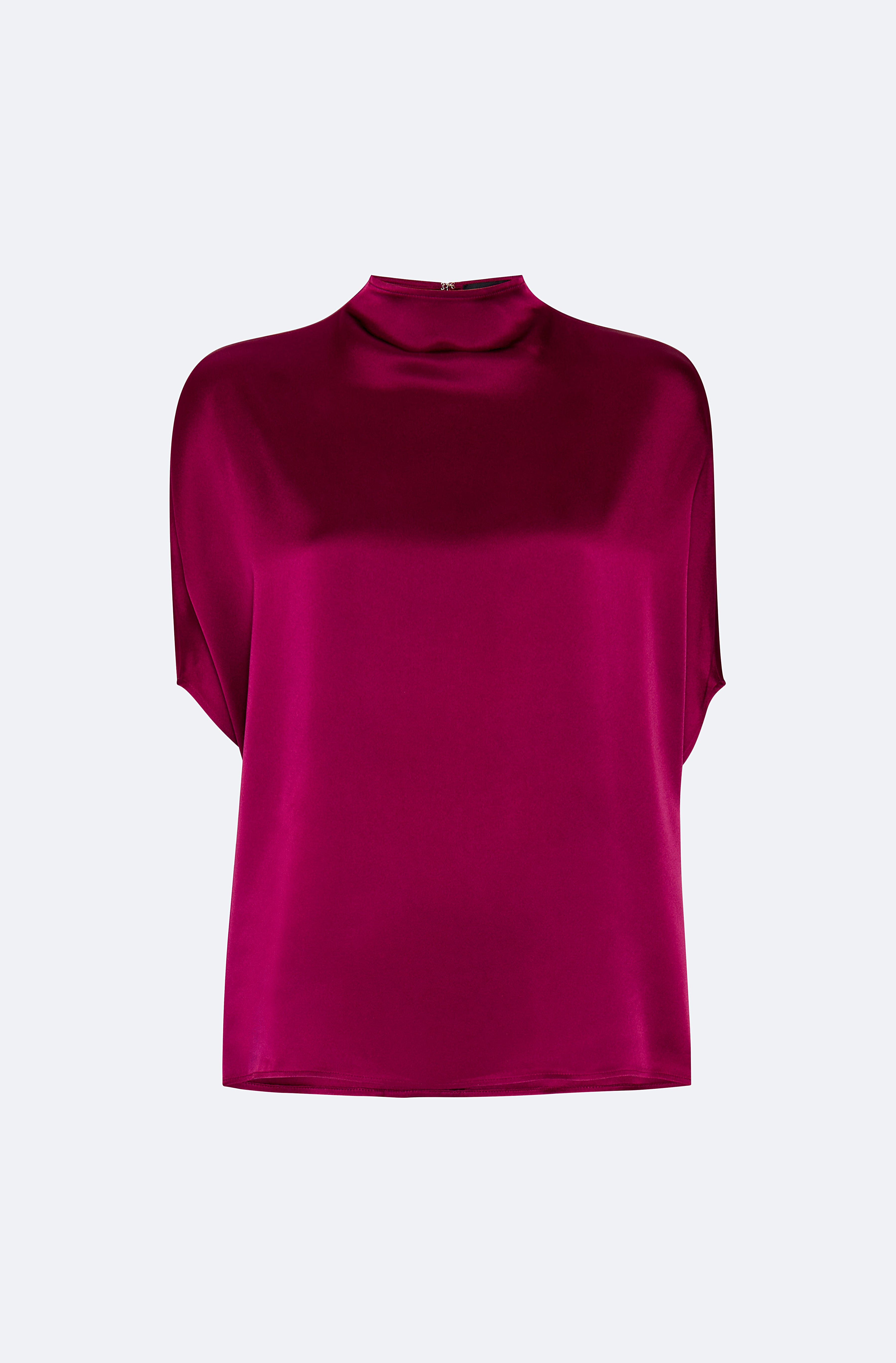 Satin Cape Tee