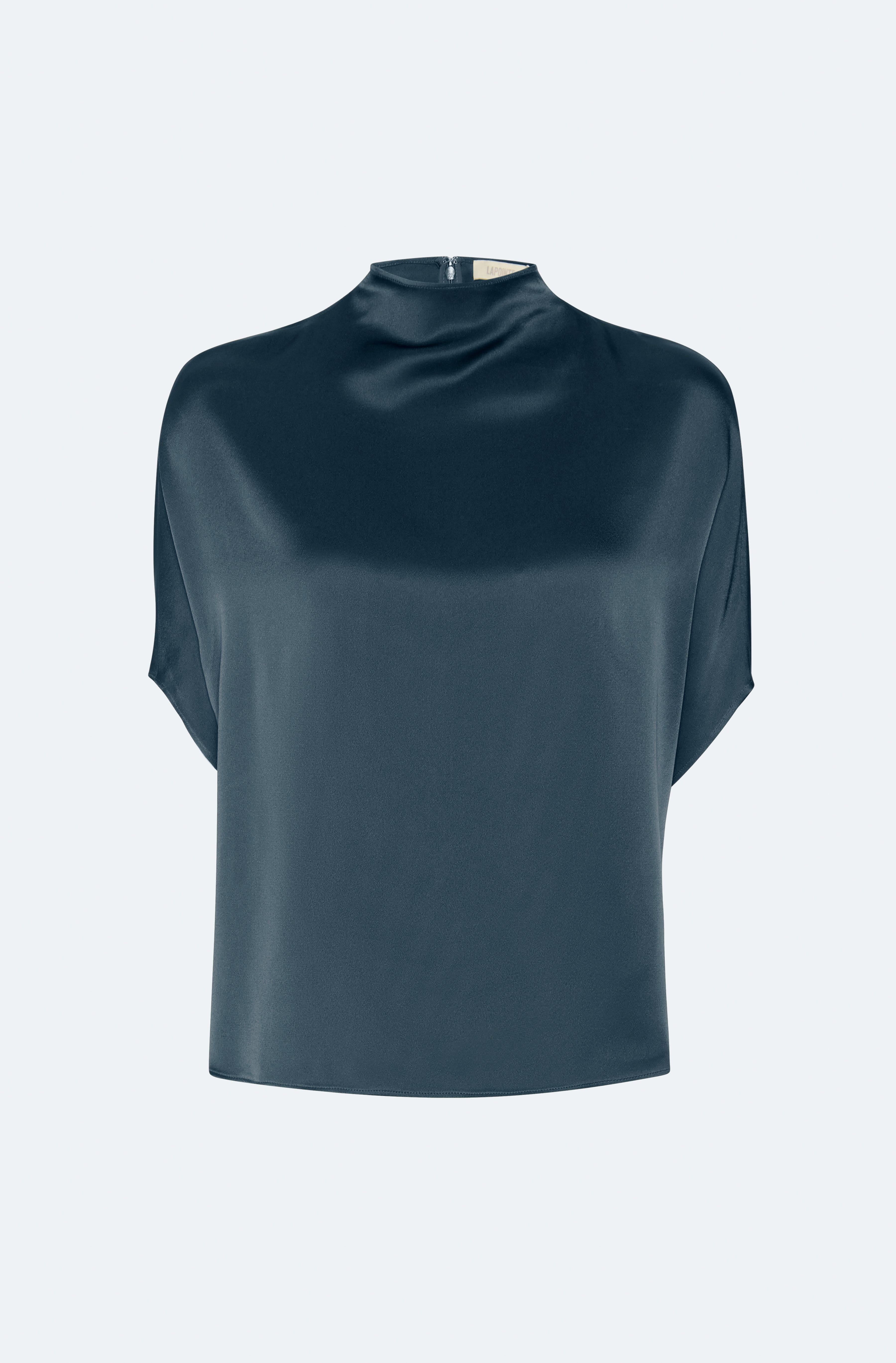 Satin Cape Tee