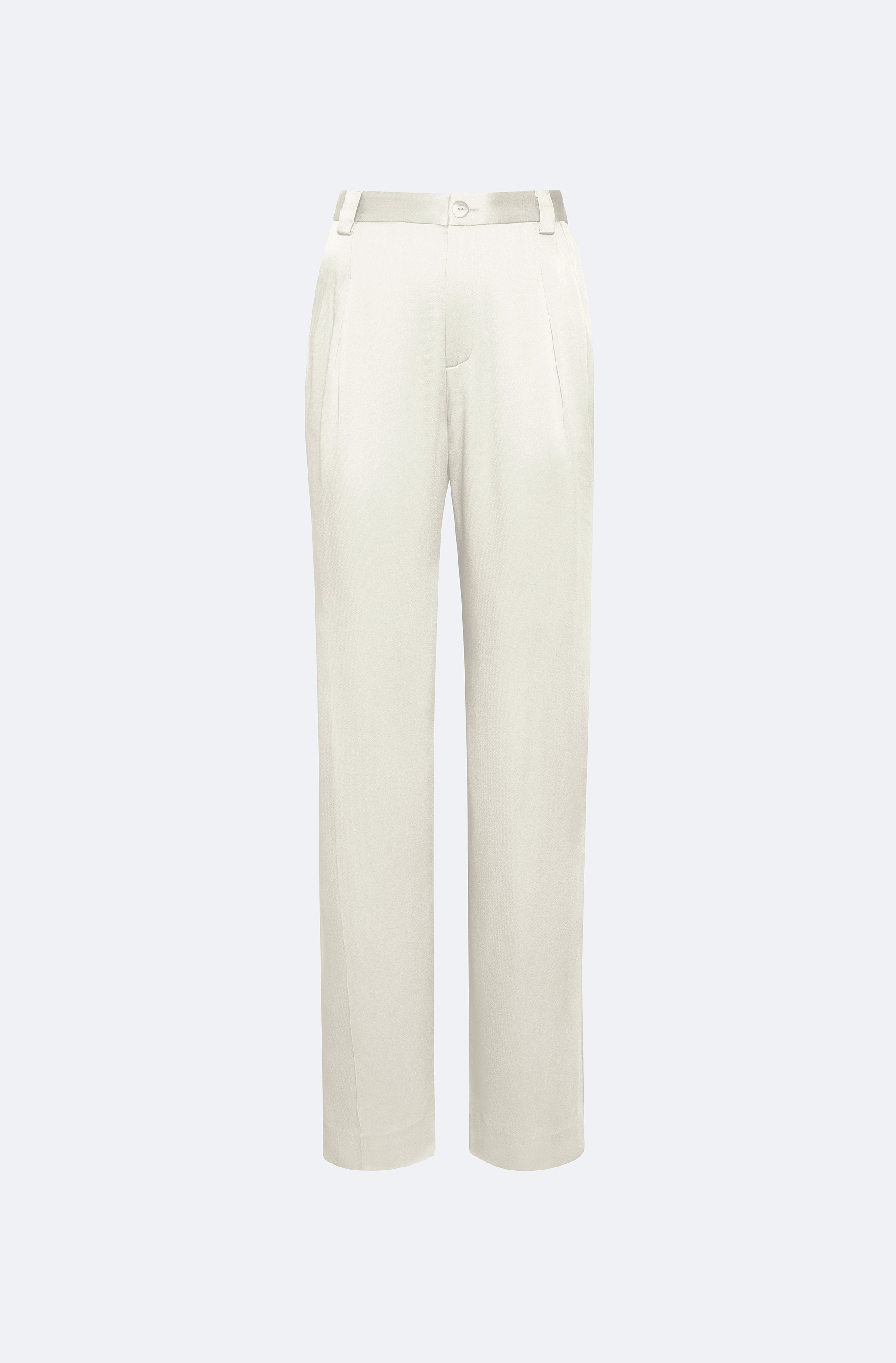 Satin Relaxed Pleated Pant - LAPOINTE