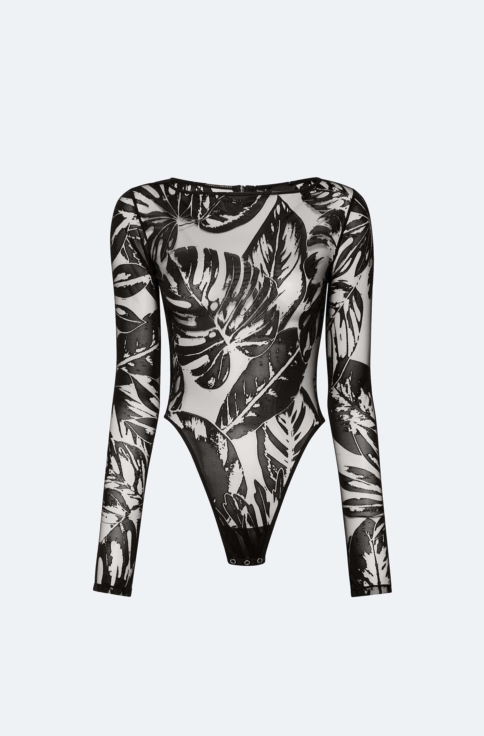 Burnout Jersey Boatneck Bodysuit - LAPOINTE