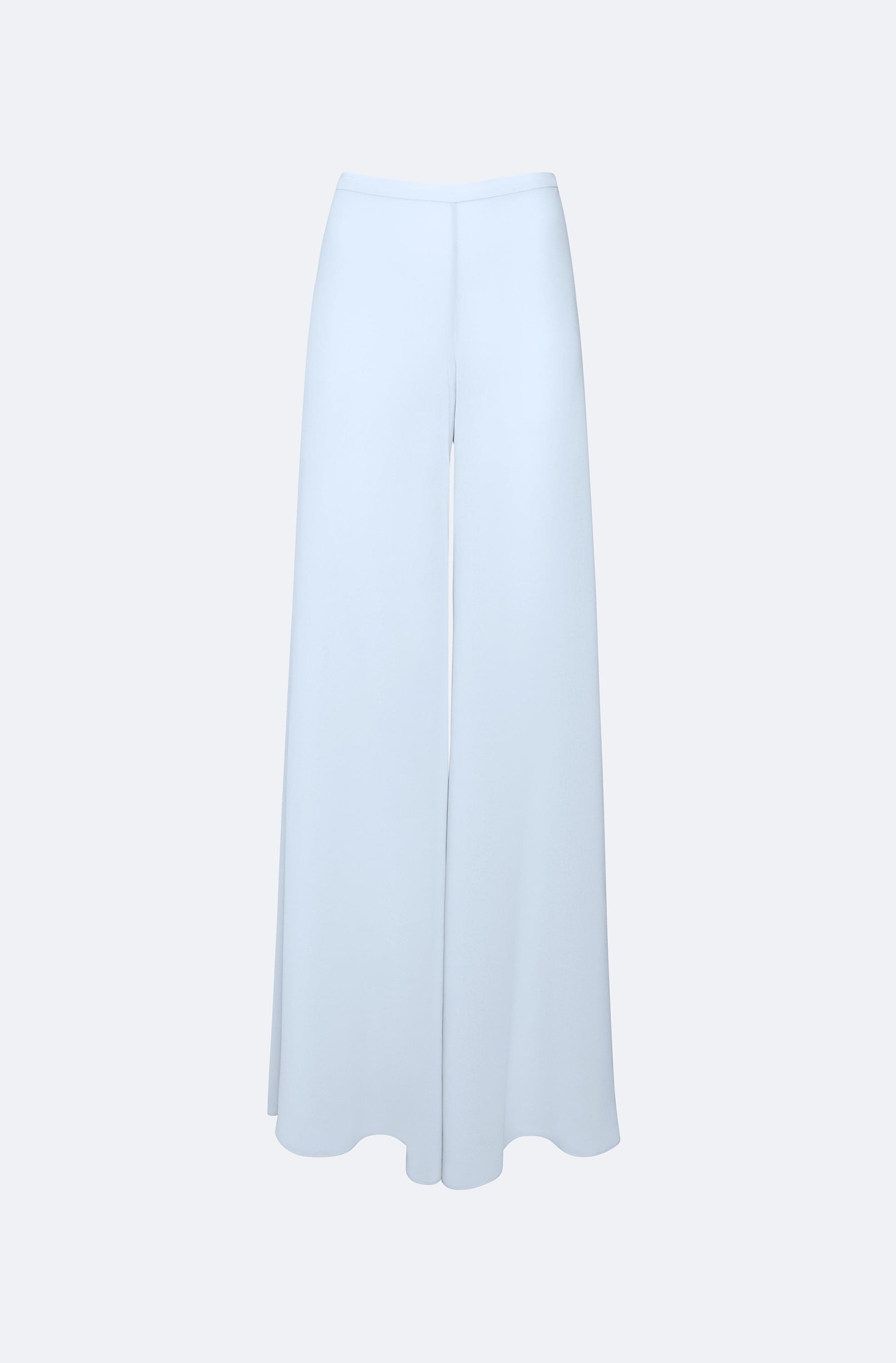 Lightweight Georgette Wide Leg Pant With Pockets - LAPOINTE