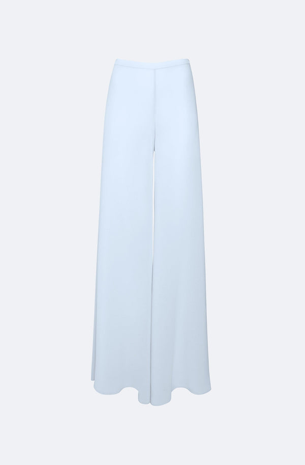Lightweight Georgette Wide Leg Pant With Pockets