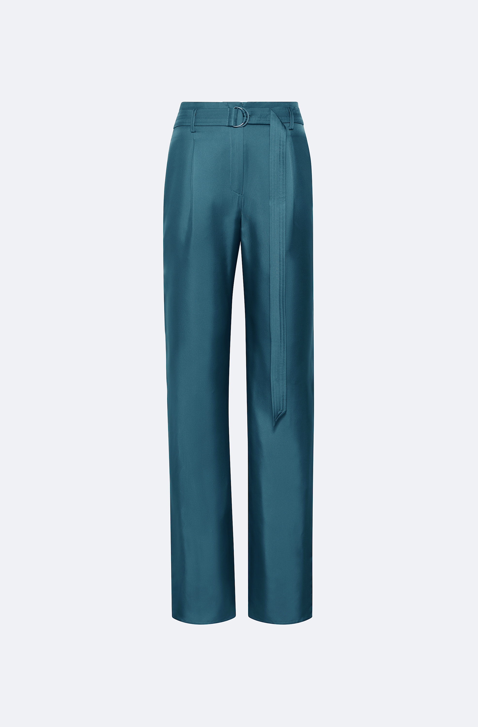 Silky Twill Belted Pant - LAPOINTE