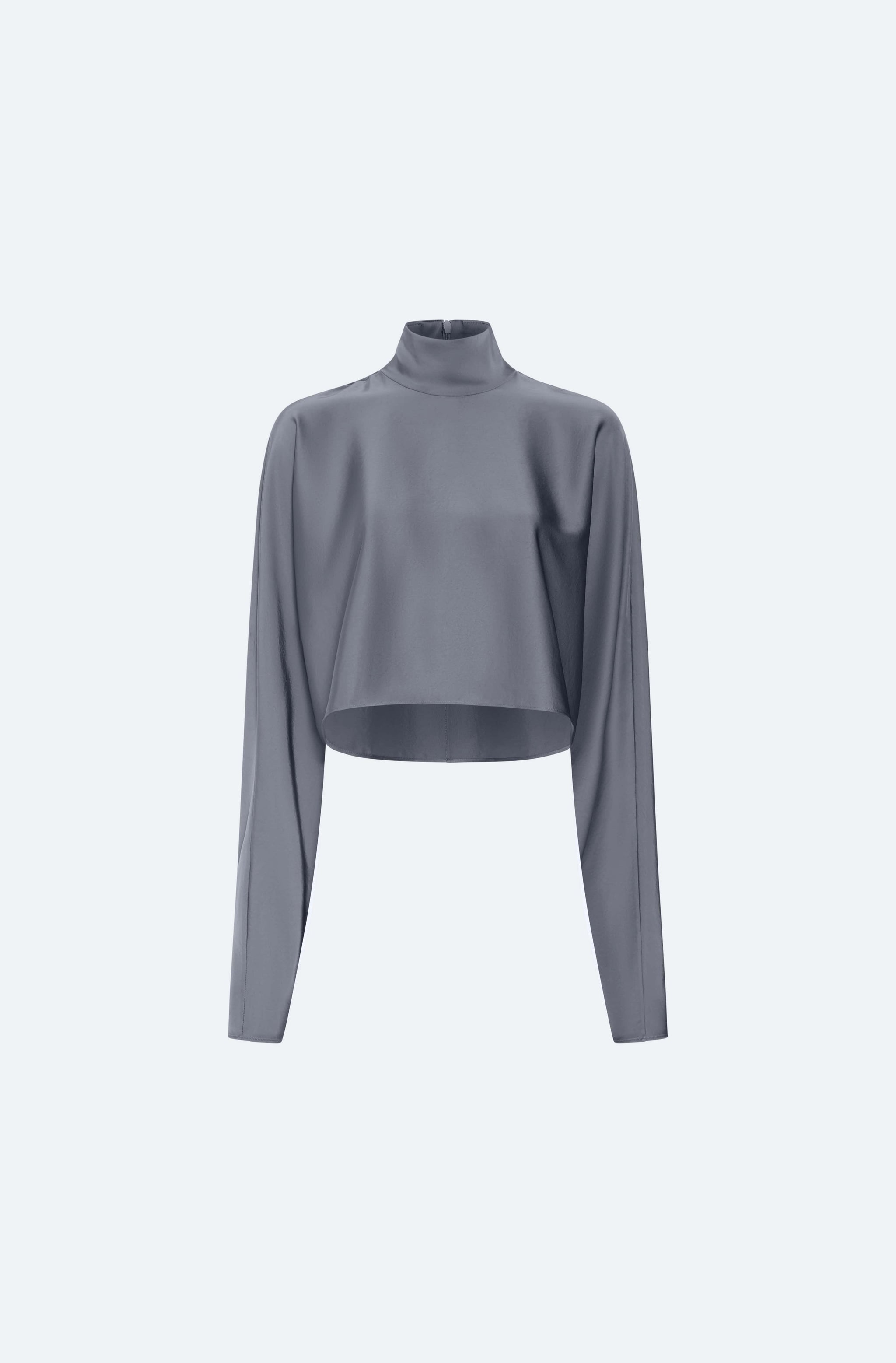 Lightweight Satin Caftan Top - LAPOINTE