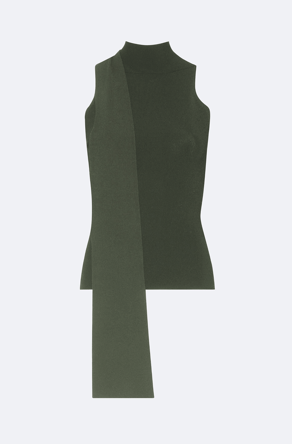 Matte Viscose Halterneck Top - LAPOINTE