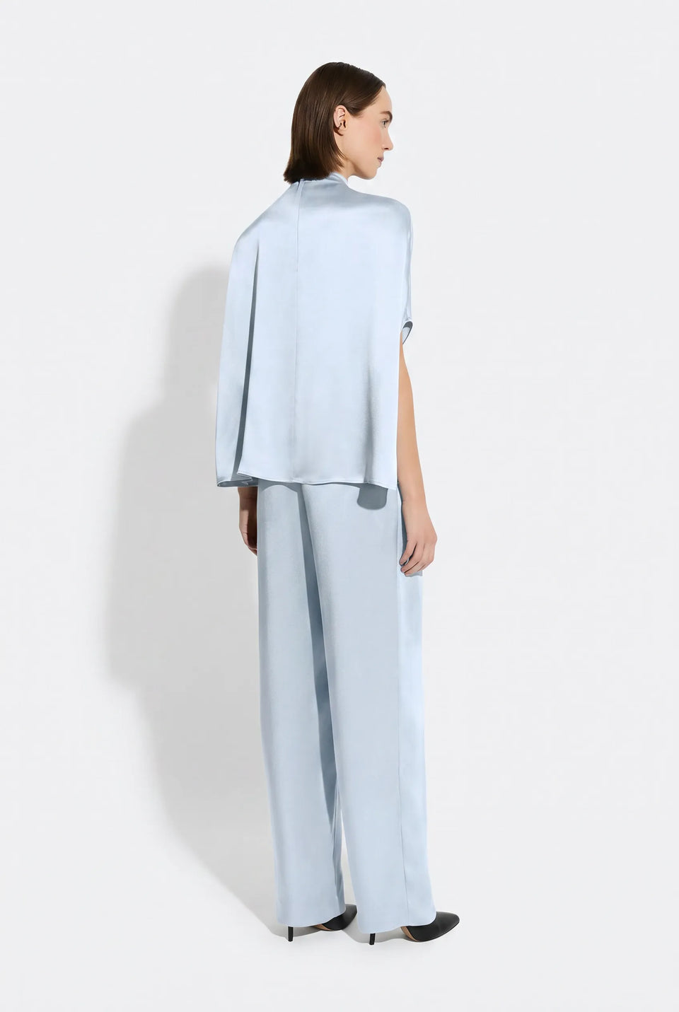Satin Cape Tee - LAPOINTE