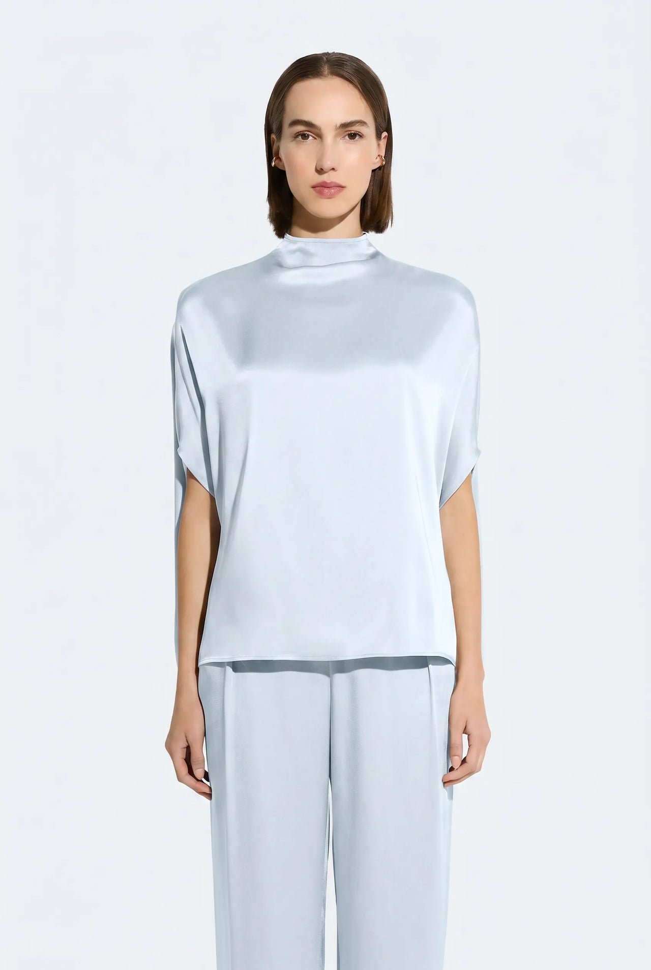 Satin Cape Tee - LAPOINTE