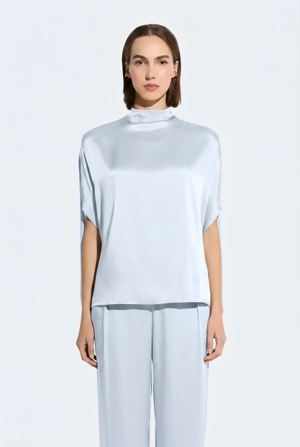 Satin Cape Tee - LAPOINTE
