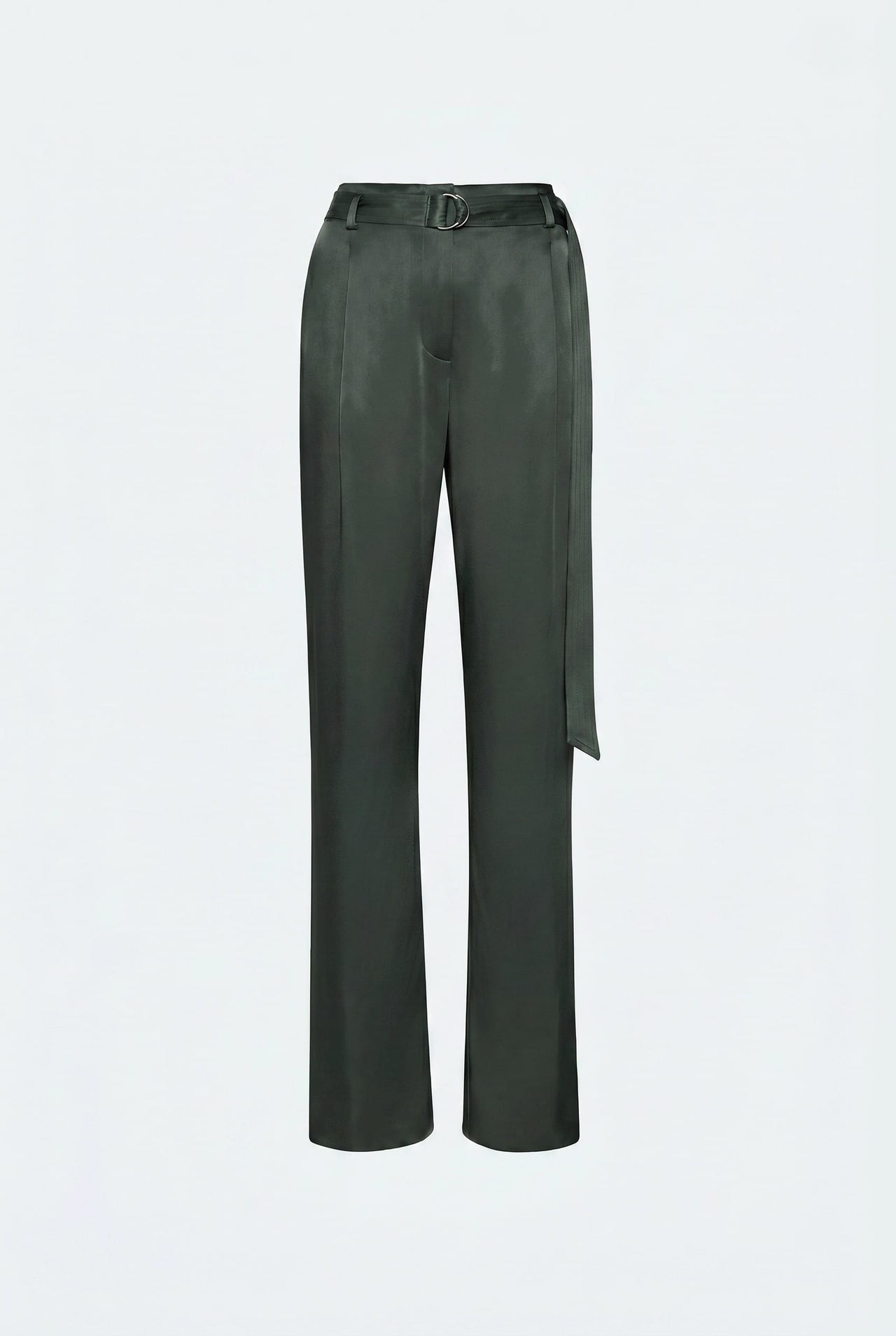 Satin Belted Pant - LAPOINTE