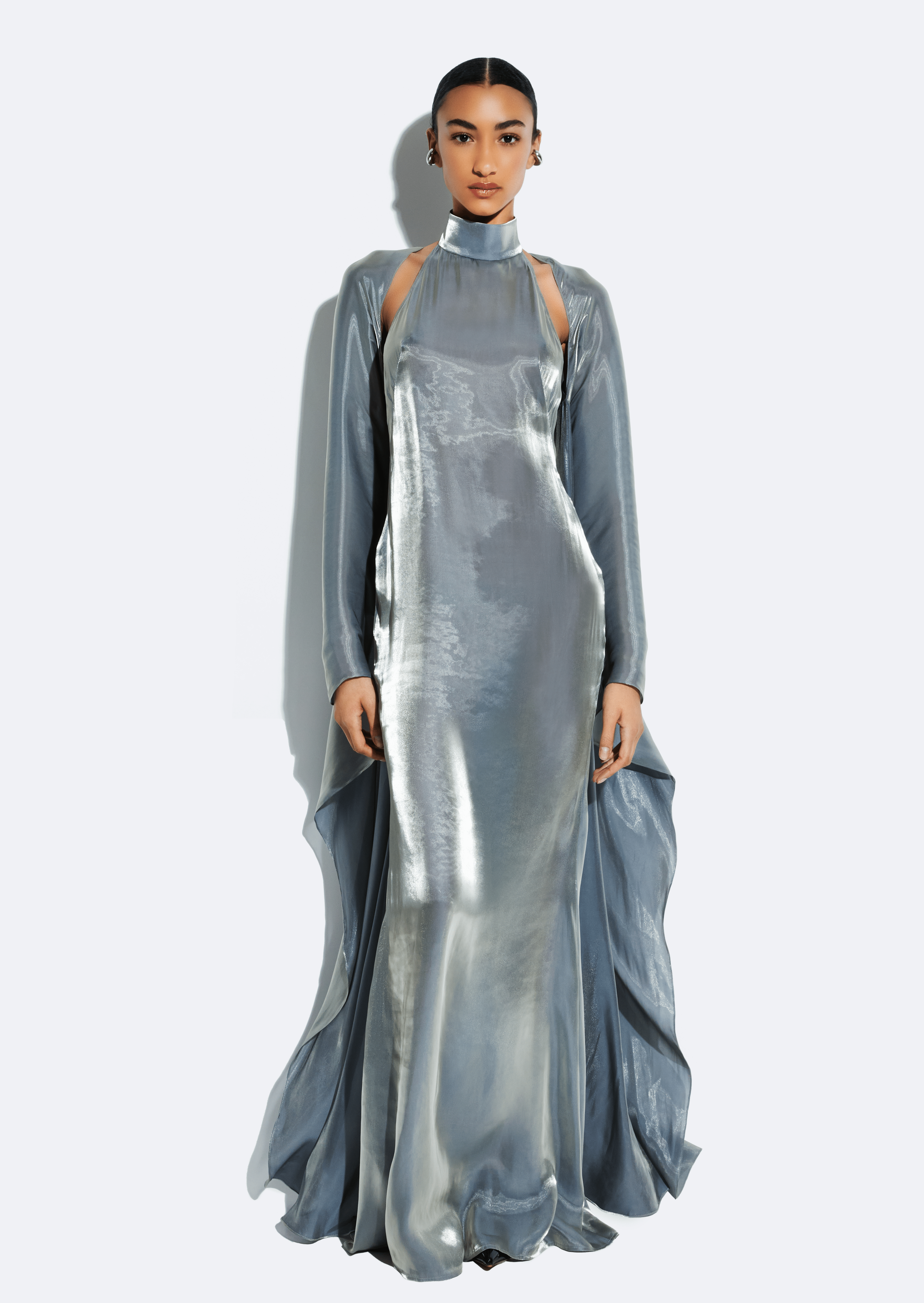 Metallic Organza Caftan - LAPOINTE