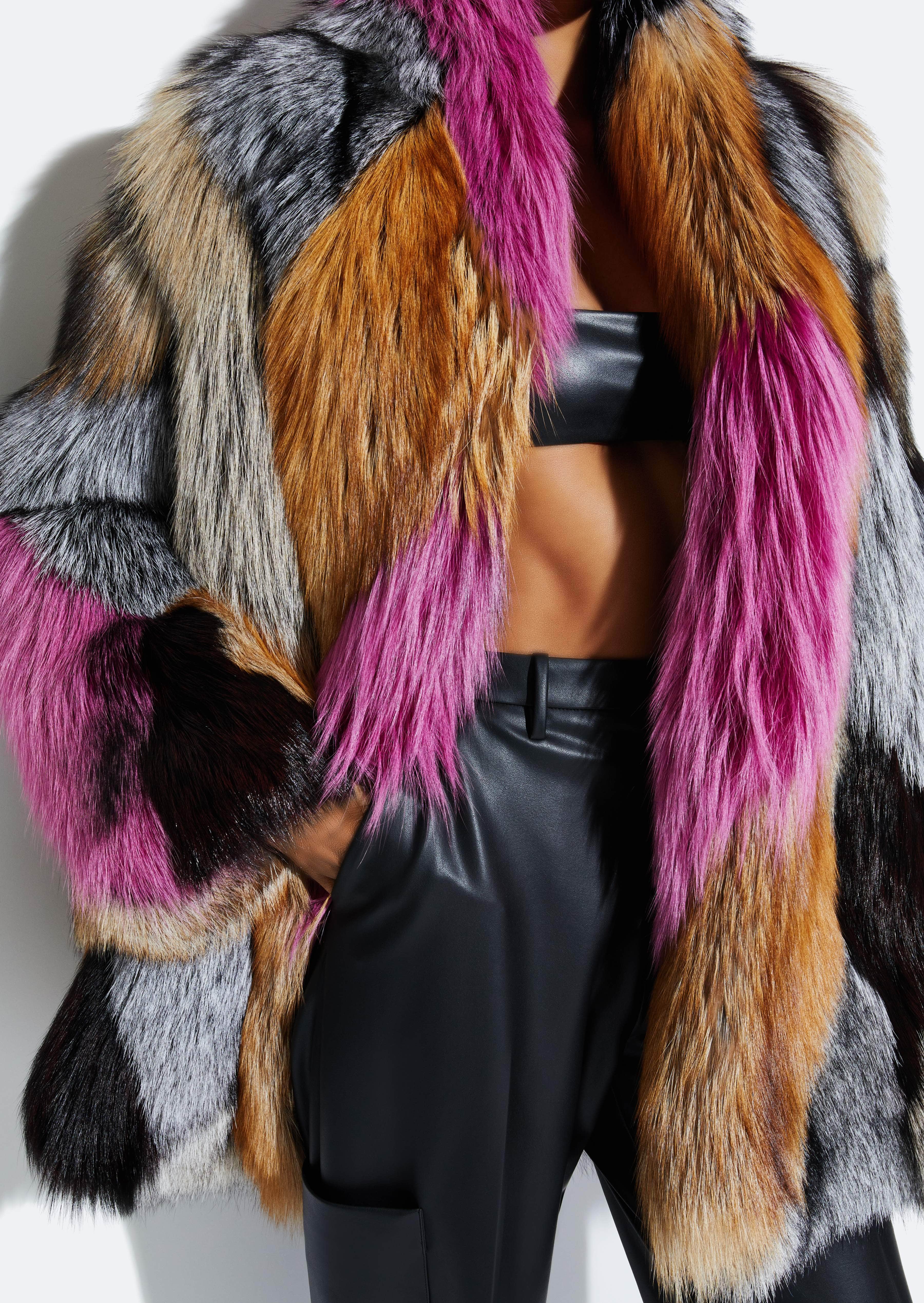 Luxury Coats | Faux Leather, Feather & Shearling Coats