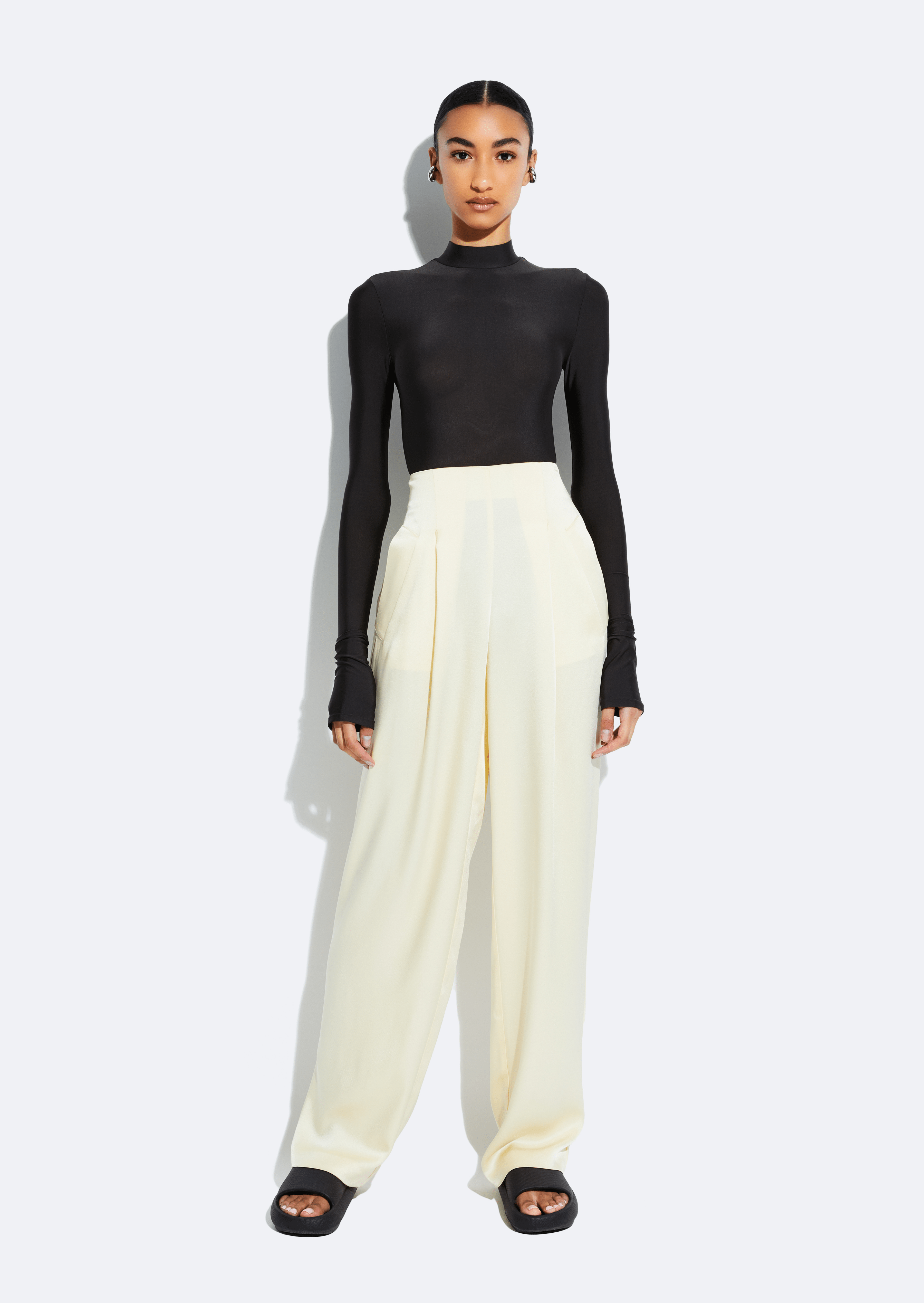 Satin Relaxed Pant - LAPOINTE