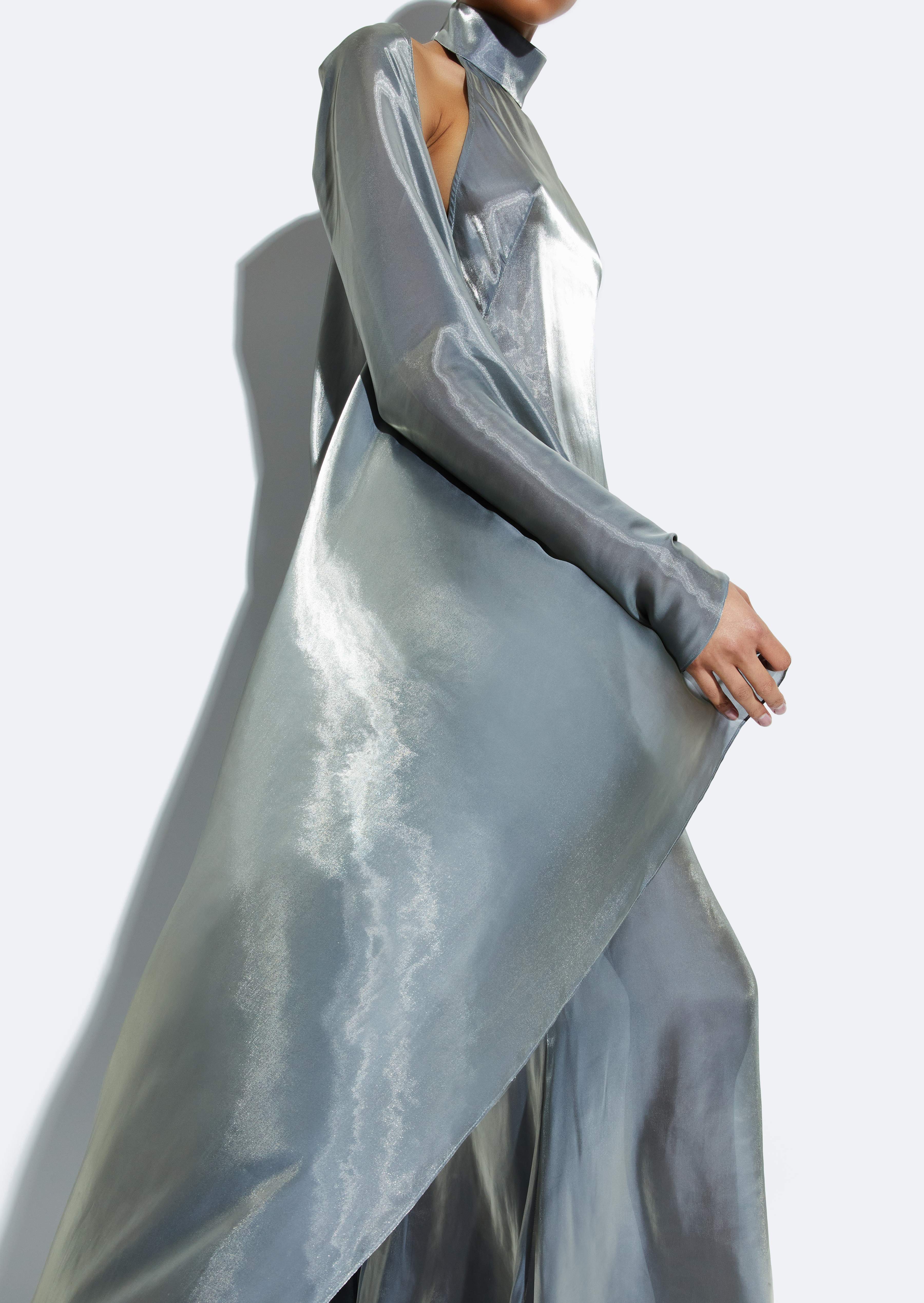 Metallic Organza Caftan - LAPOINTE