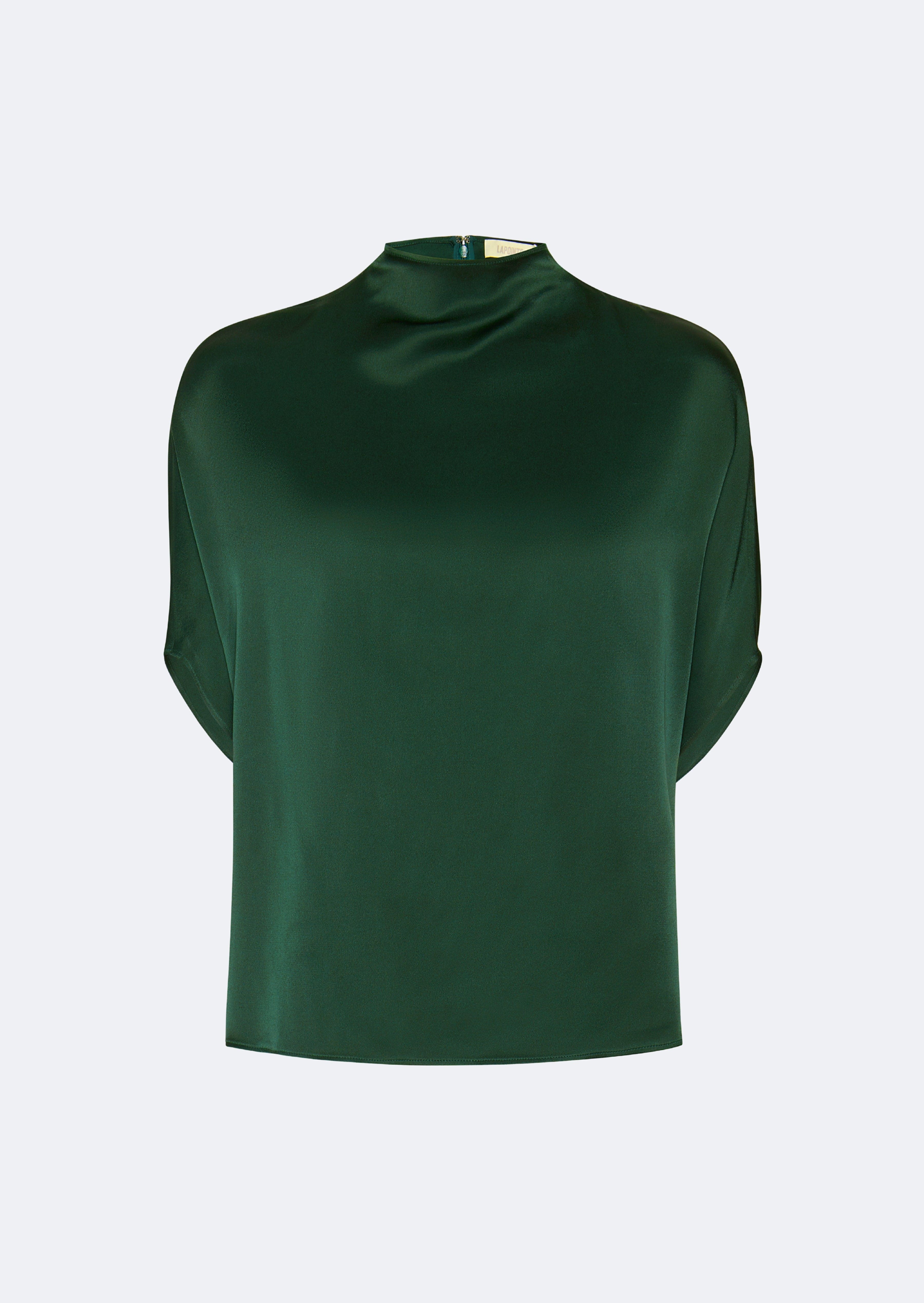 Satin Cape Tee