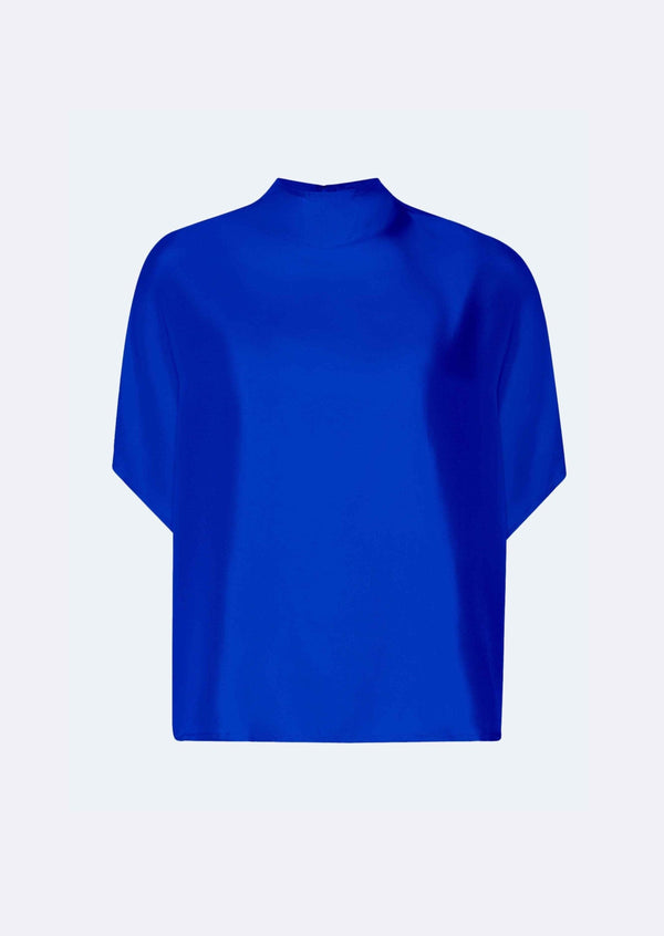 Silky Twill Cape Tee
