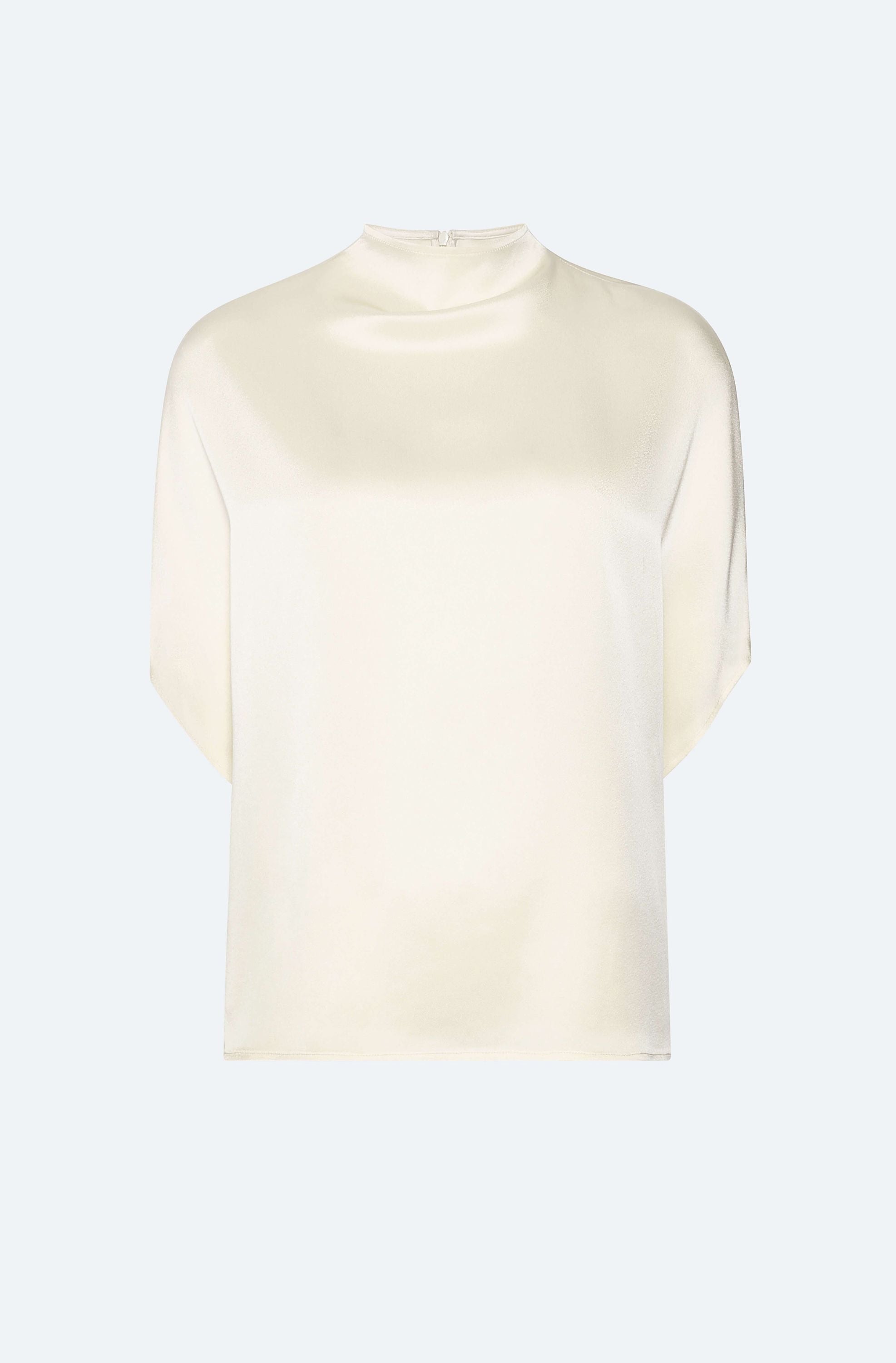 Satin Cape Tee - LAPOINTE