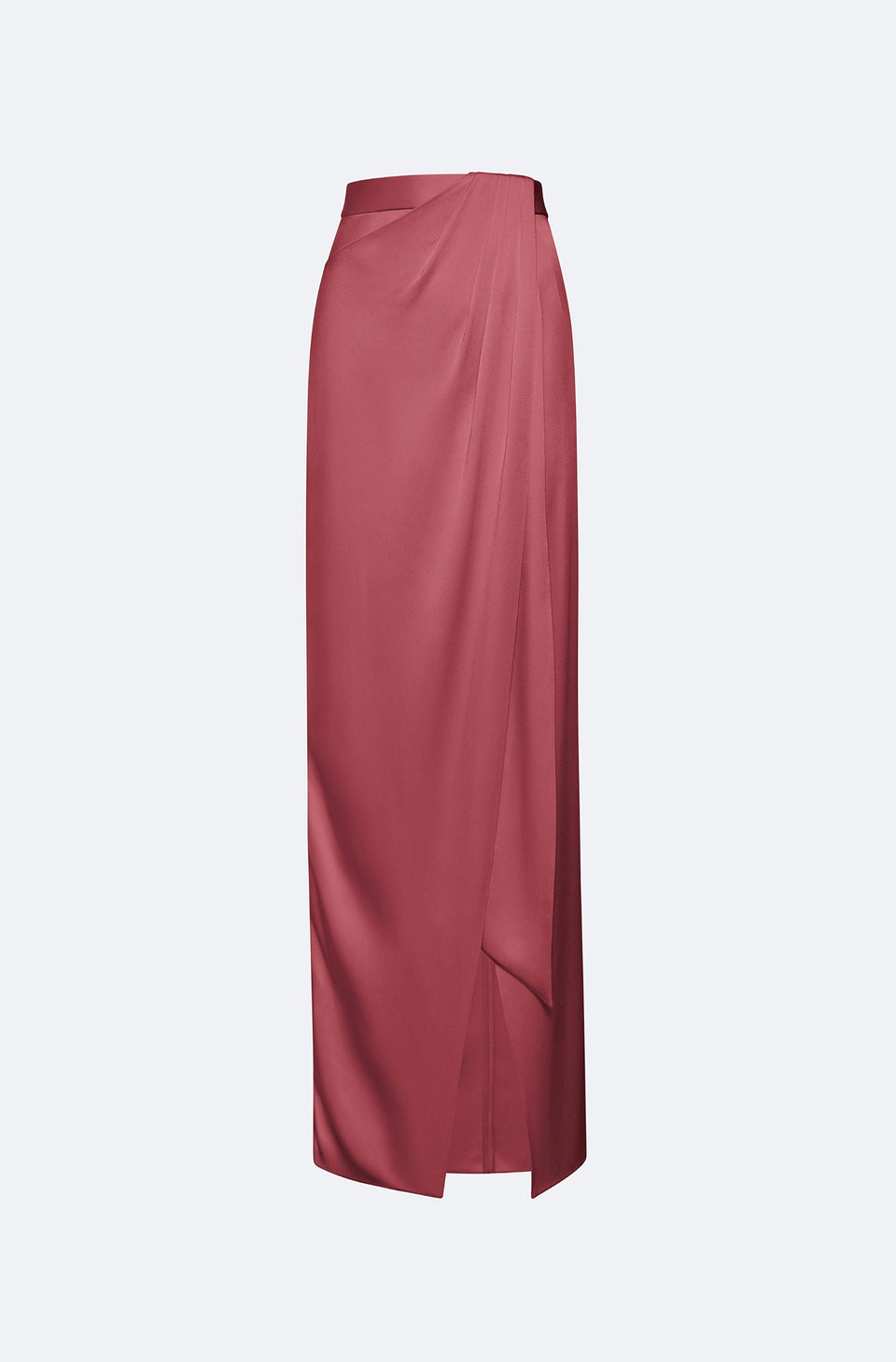 Satin Wrap Maxi Skirt - LAPOINTE