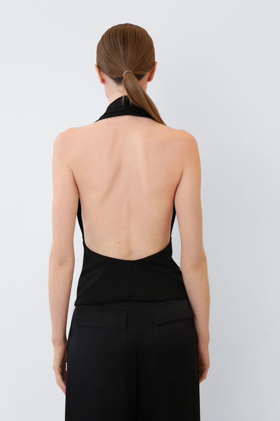 Jersey Cowl Neck Top