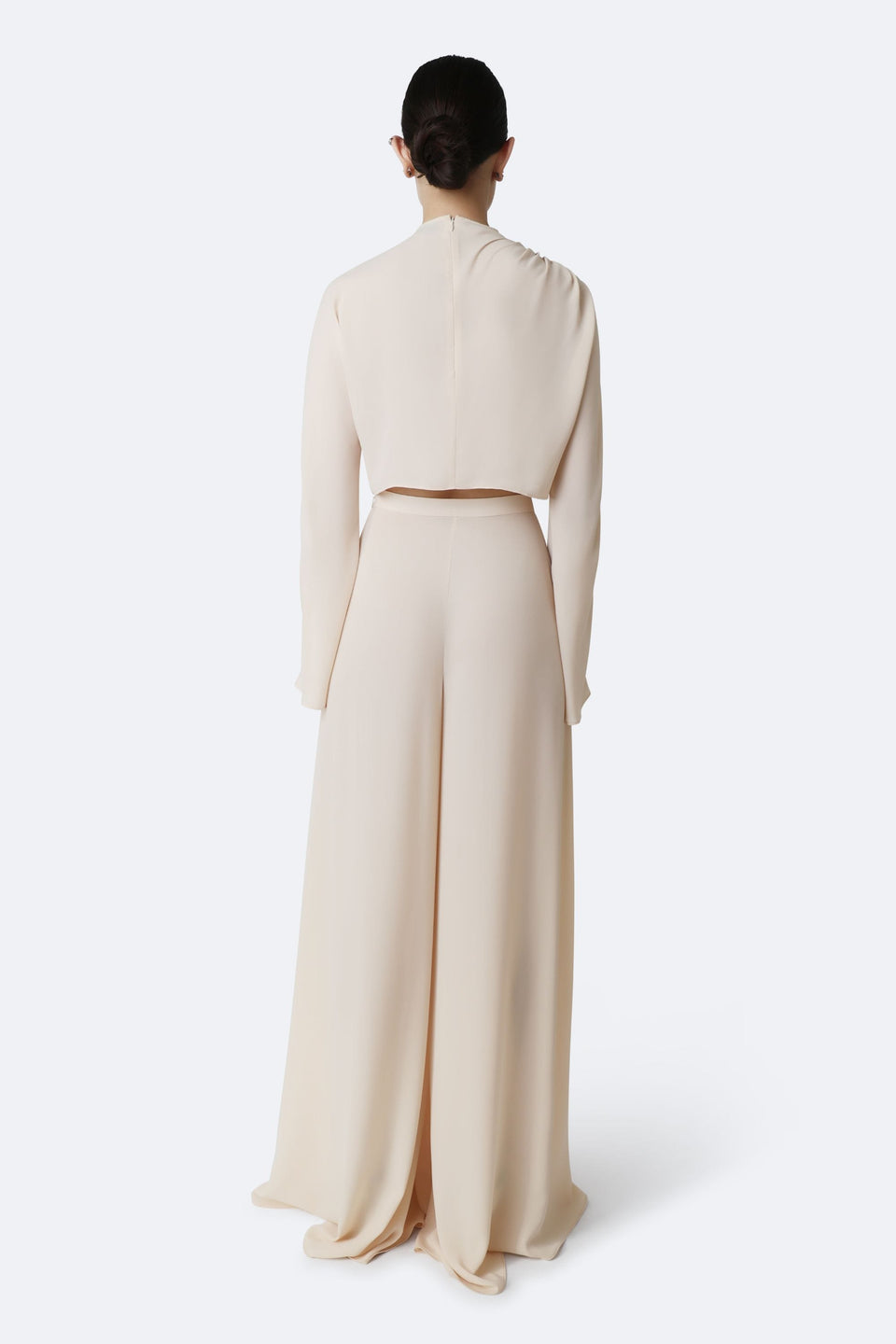 Georgette Wide Leg Pant - LAPOINTE