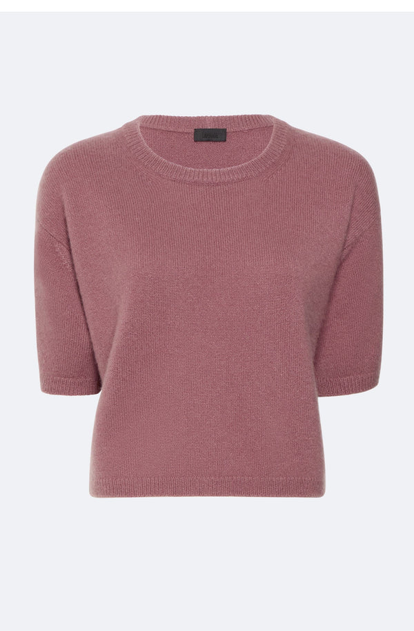 Cashmere Short Sleeve Sweater - LAPOINTE