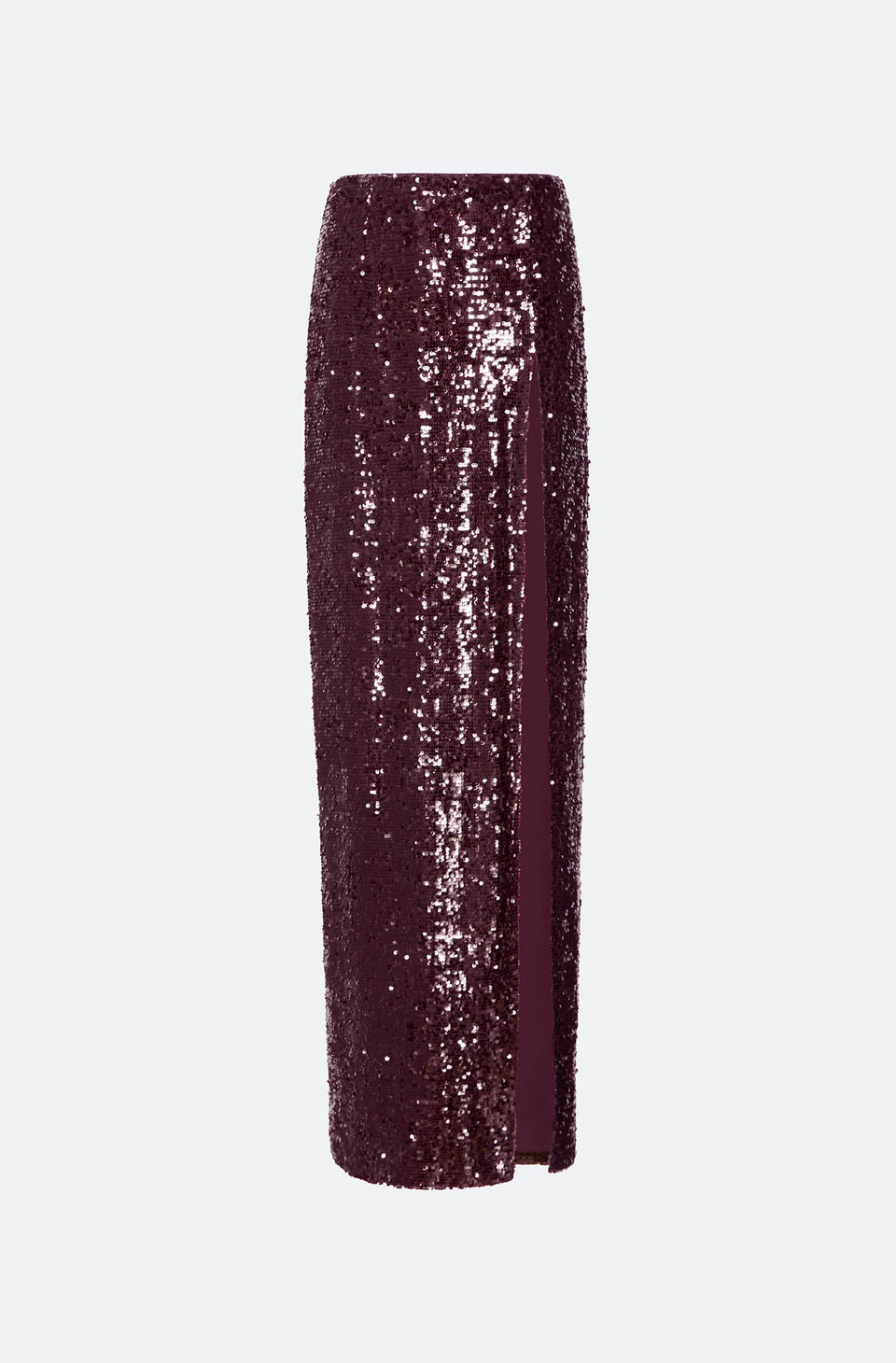 Sequin High Waist Slit Maxi Skirt - LAPOINTE