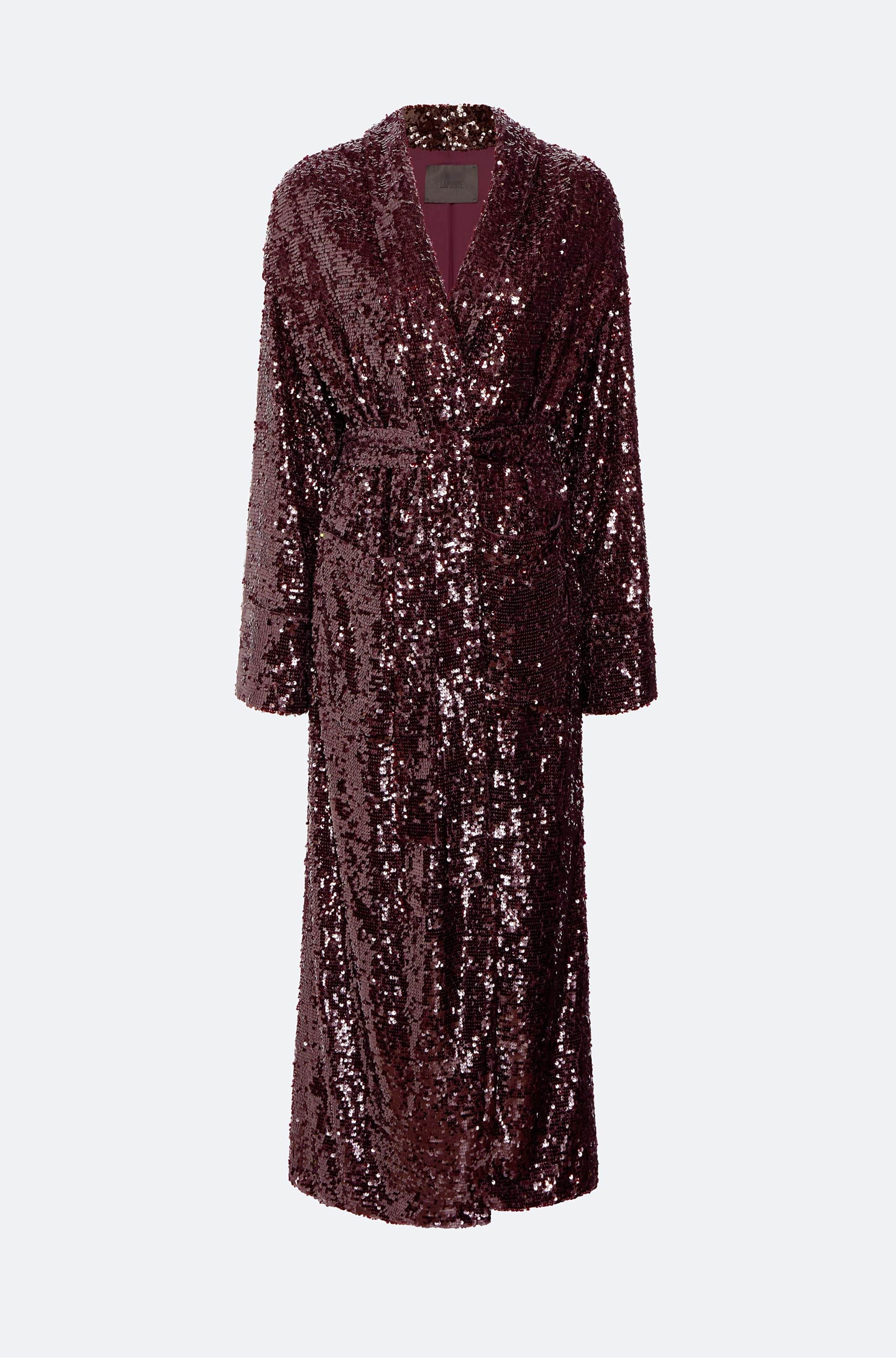 Sequin Duster Coat - LAPOINTE