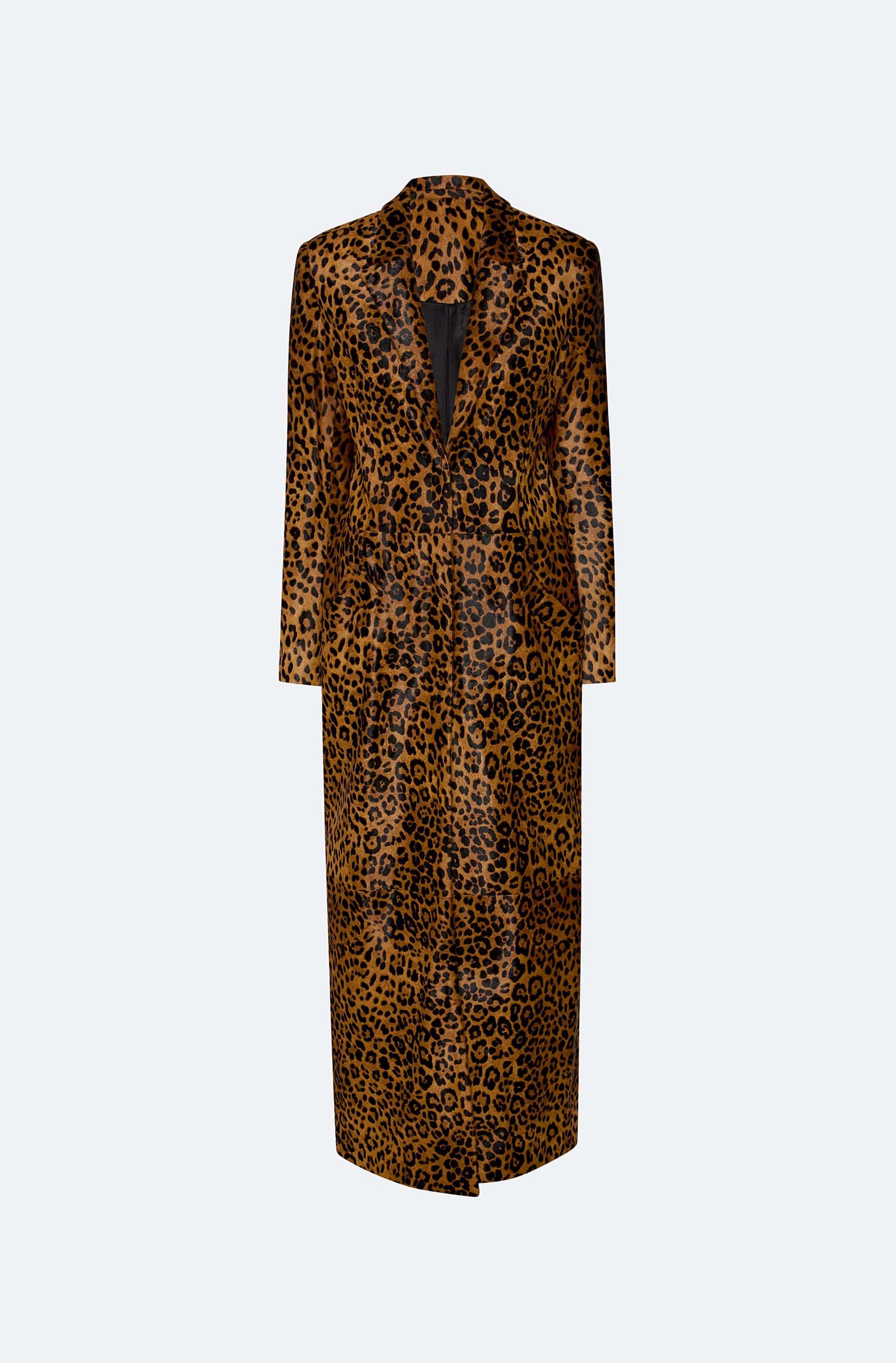 Leopard Calf Hair Coat - LAPOINTE