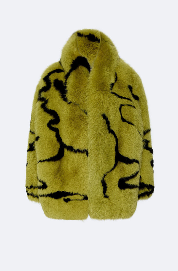 Kintsugi Fur Coat - LAPOINTE