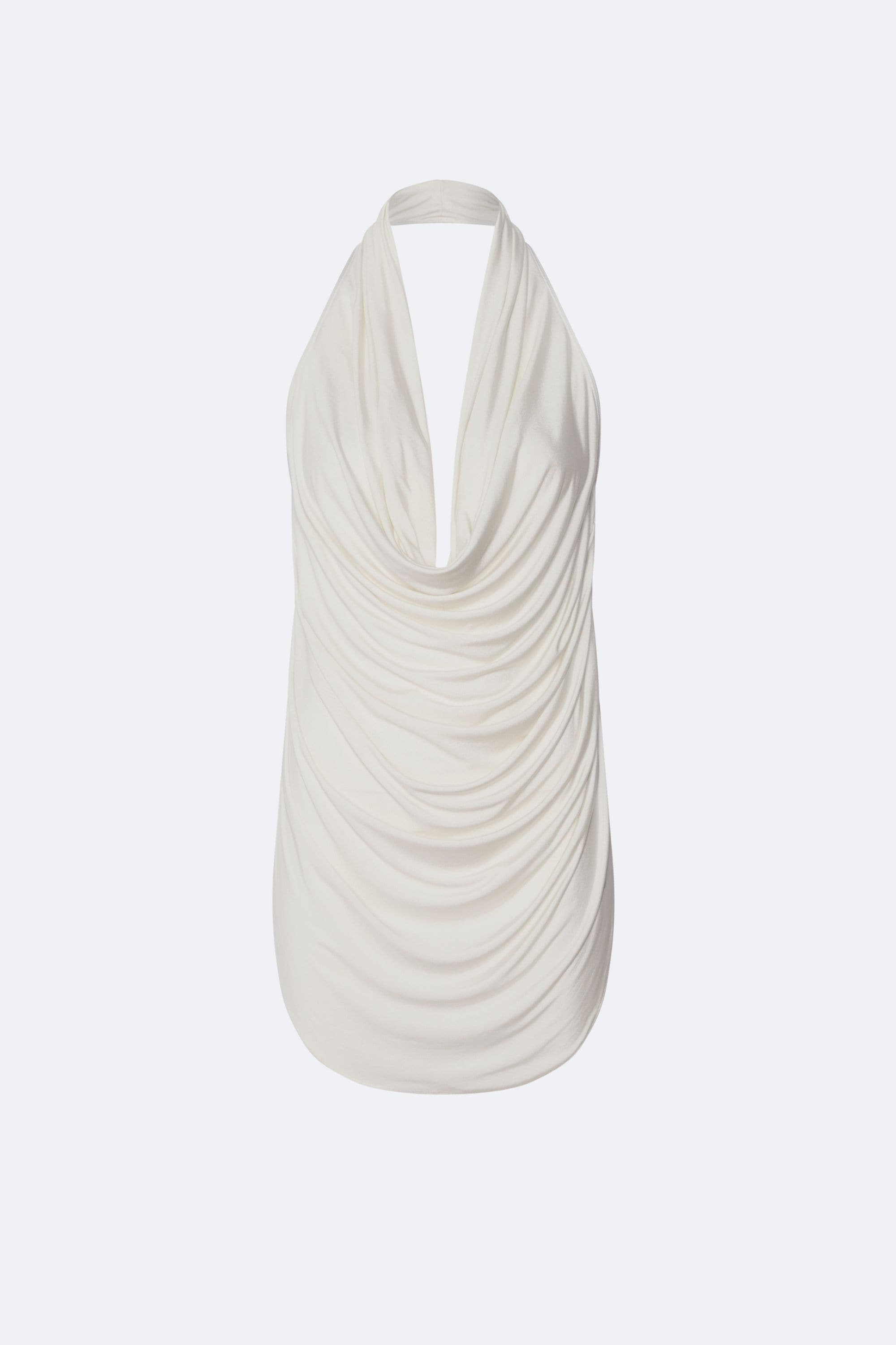 Jersey Draped Cowl Neck Top - LAPOINTE