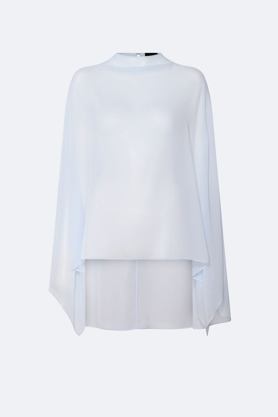 Lightweight Georgette Oversized Cape Tee - LAPOINTE