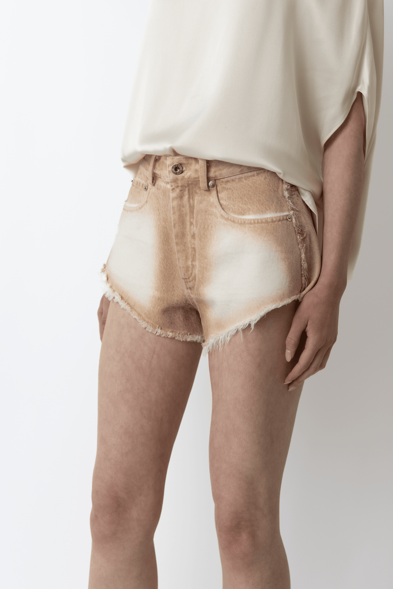 Pigment Denim Base Mini Short - LAPOINTE