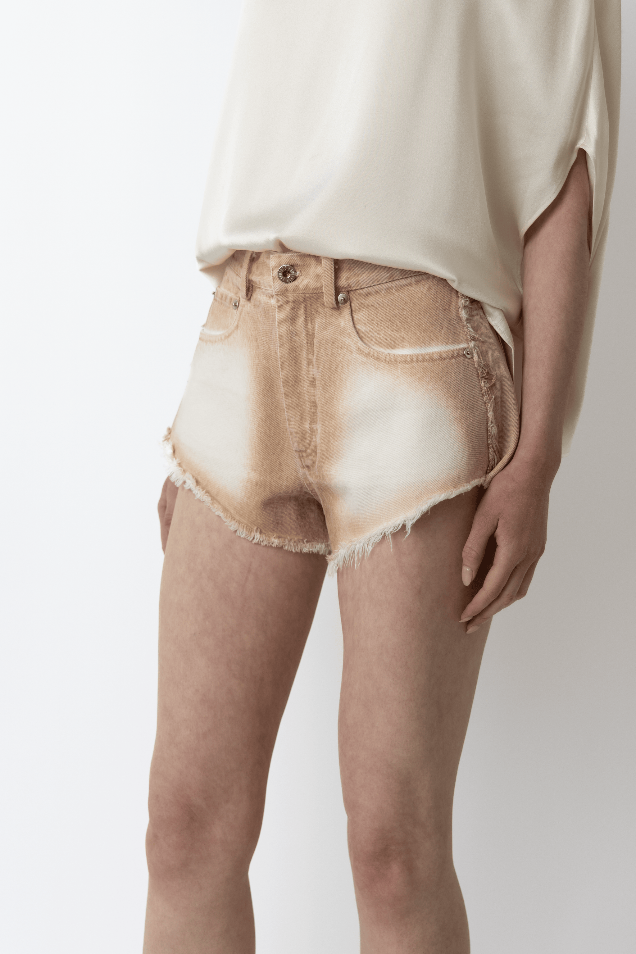 Pigment Denim Base Mini Short - LAPOINTE